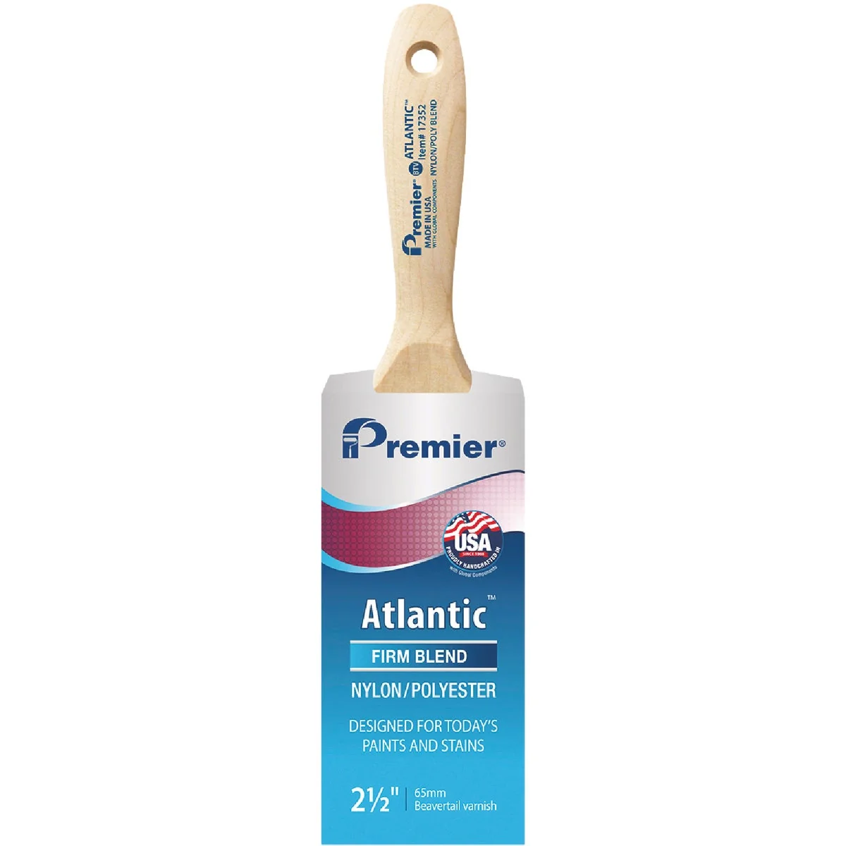 Artisan Premier Atlantic 2-1 2 In. BTV Nylon Poly Paint Brush Trendy
