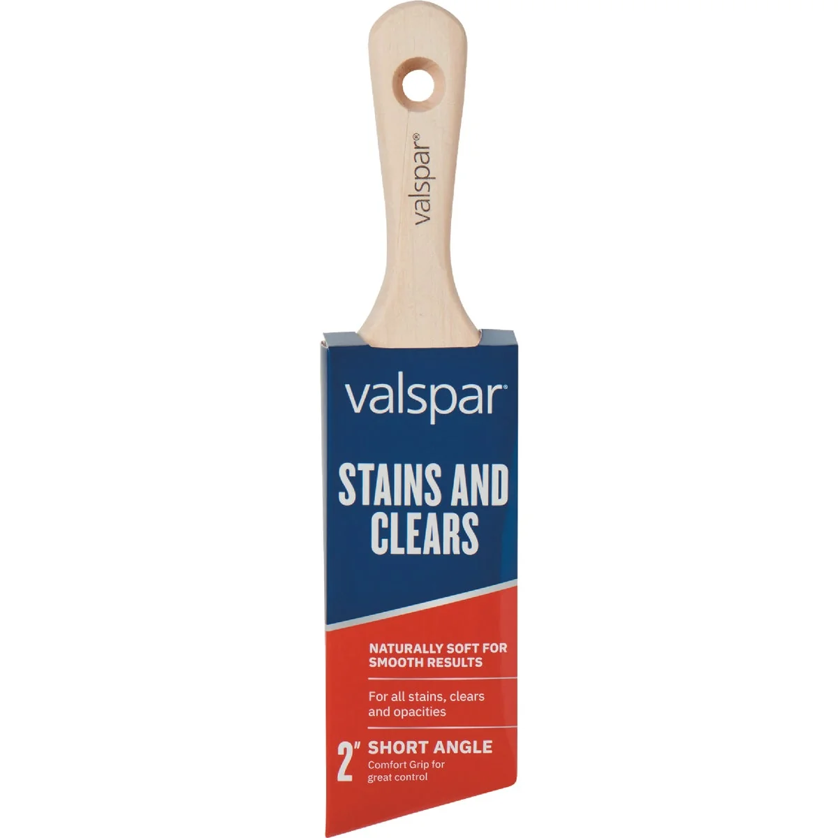 Premium Material Valspar All Stains 2 in Short Angle – Wood Handle Eco-Friendly