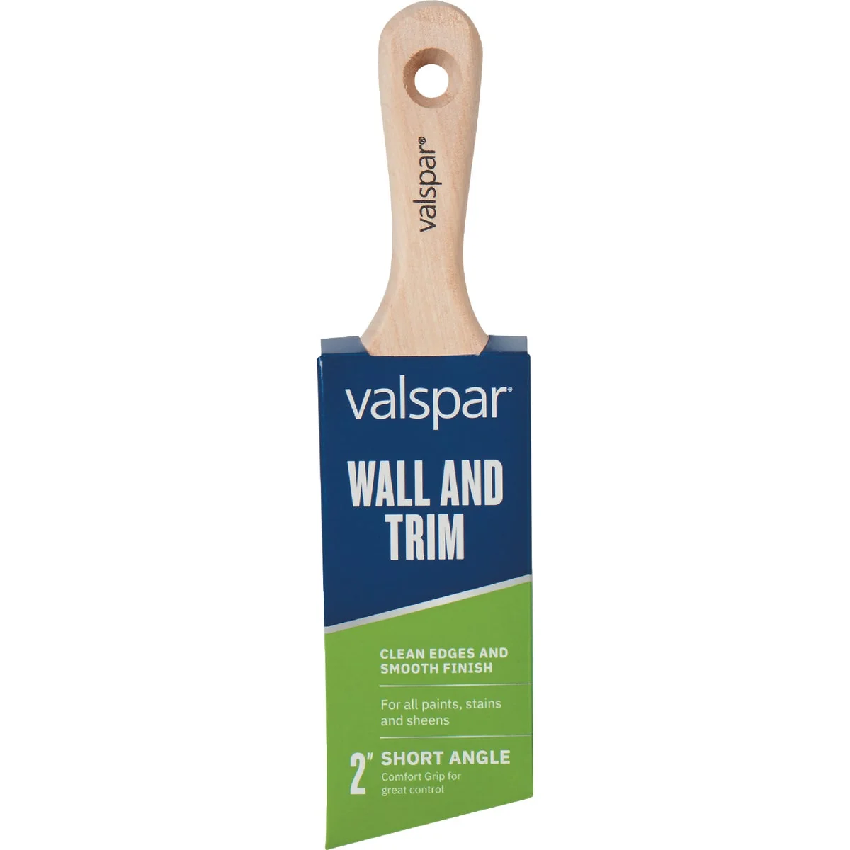 High-Performance Valspar 2 In. Wall Trim Short Angle Wood Handle Brush Fashionable