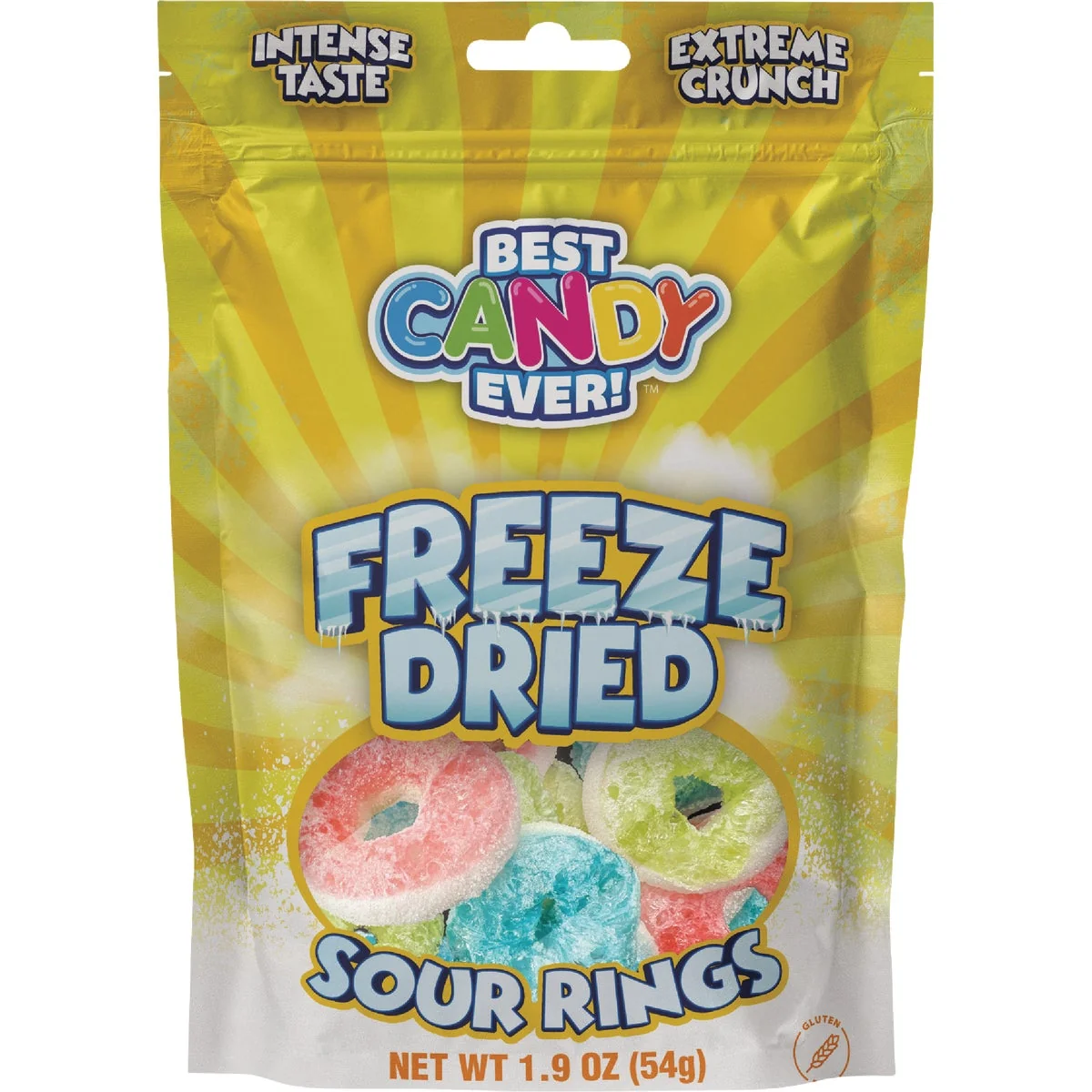 High-End Candy Ever ze Dried Sour Rings Next-Generation