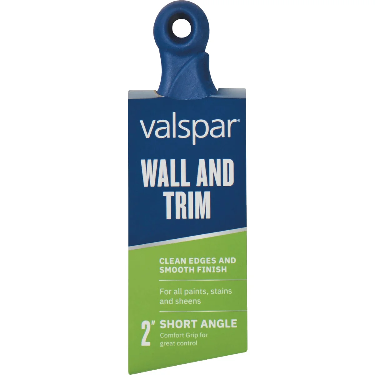 Organic Valspar 2 In. Wall Trim Short Angle Comfort Grip Paint Brush Consistent