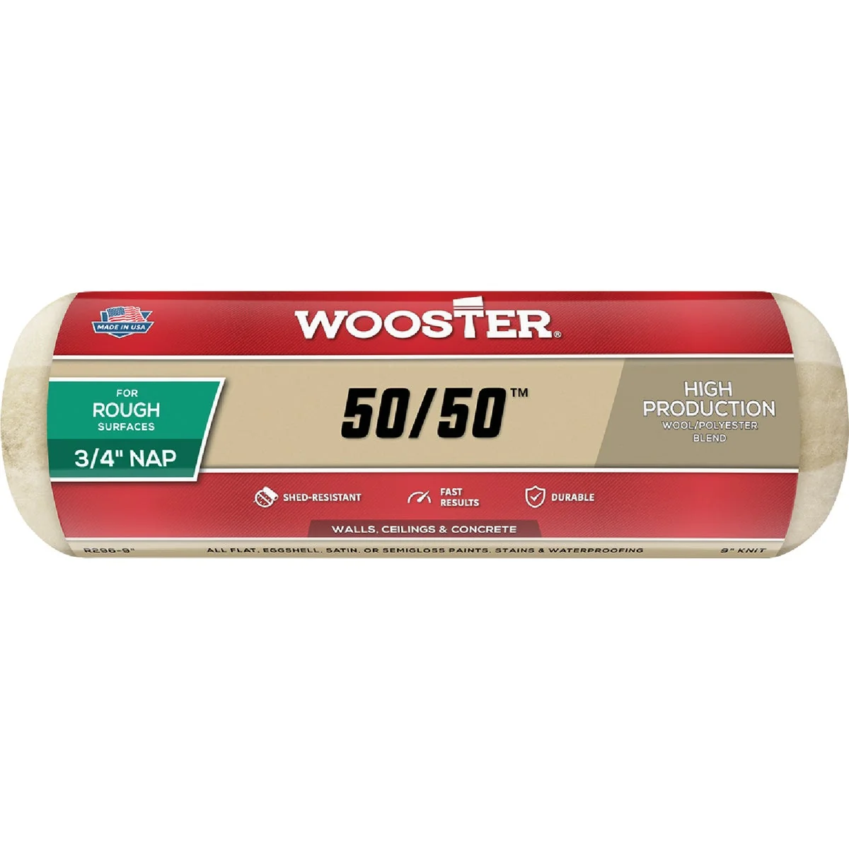 First-Class Wooster 50 50 3 4 In. Nap Roller Cover Long-Lasting