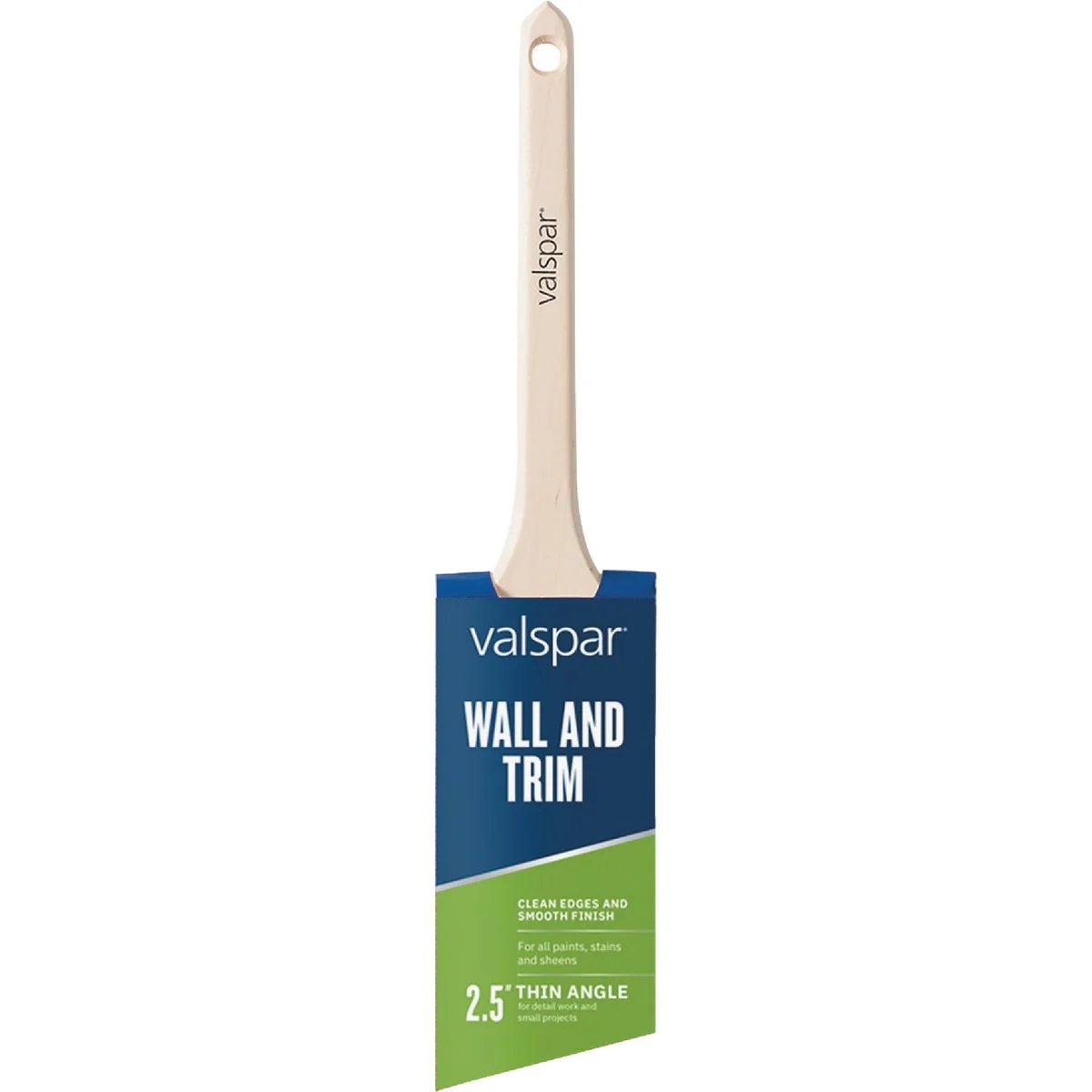 Lightweight Valspar 2.5 In. Wall Trim Thin Angle Sash Brush World-Class