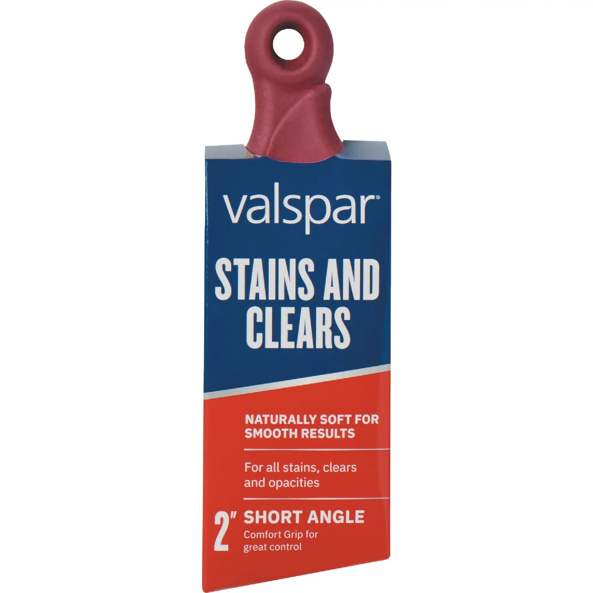 Efficient Valspar 2 In. All Stains Short Angle Comfort Grip Brush Functional