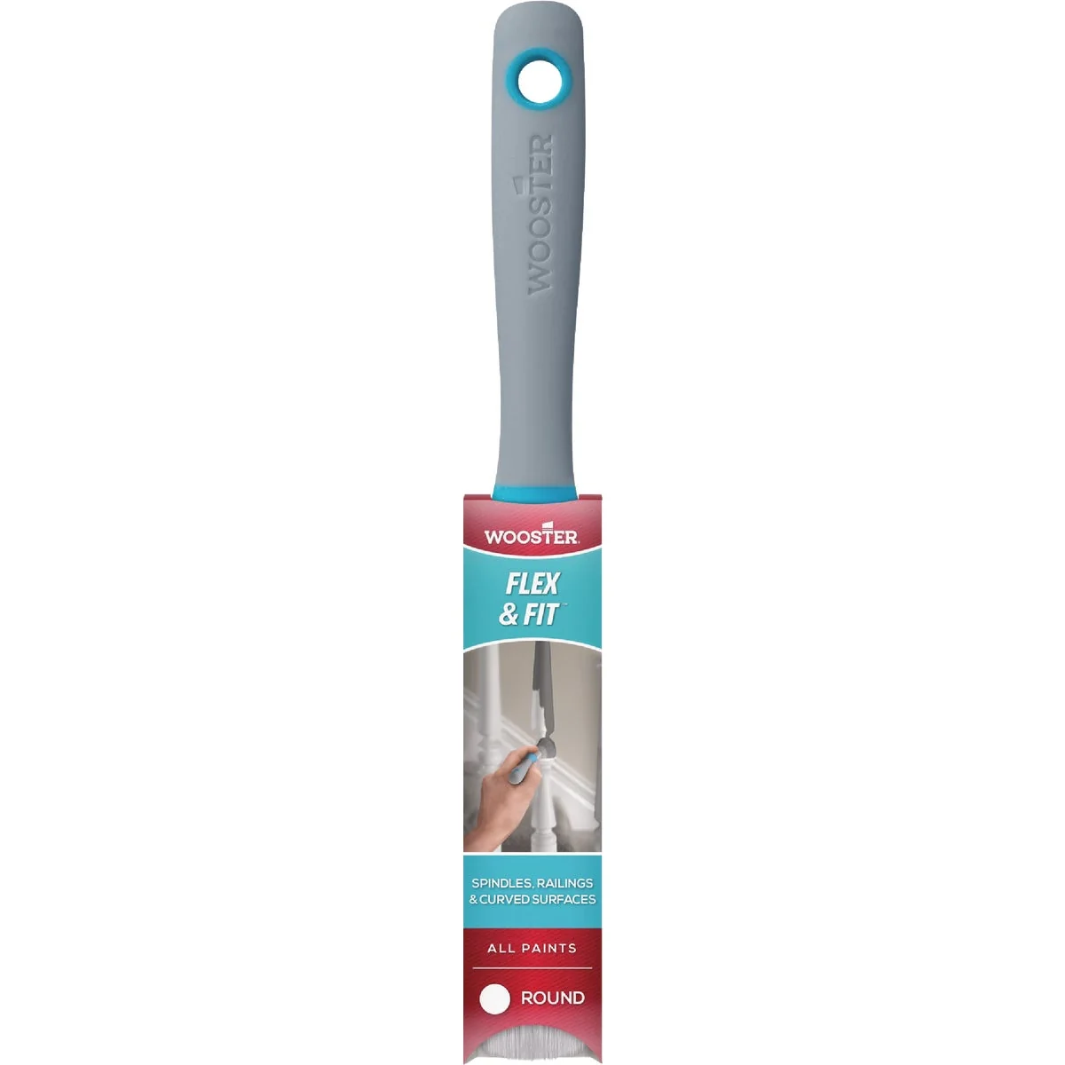 Excellent Wooster Flex Fit Round Brush Environmentally Friendly