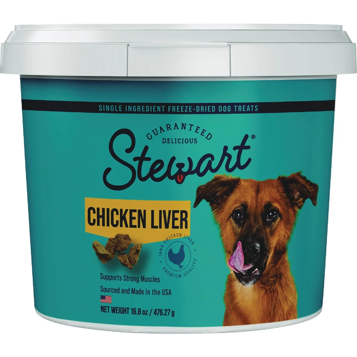 Modern Stewart 16.8 Oz. ze-Dried Chicken Liver Dog Treat Original Design