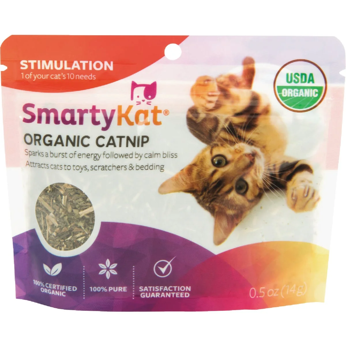 Excellent SmartyKat 0.5 Oz. Organic Catnip Original