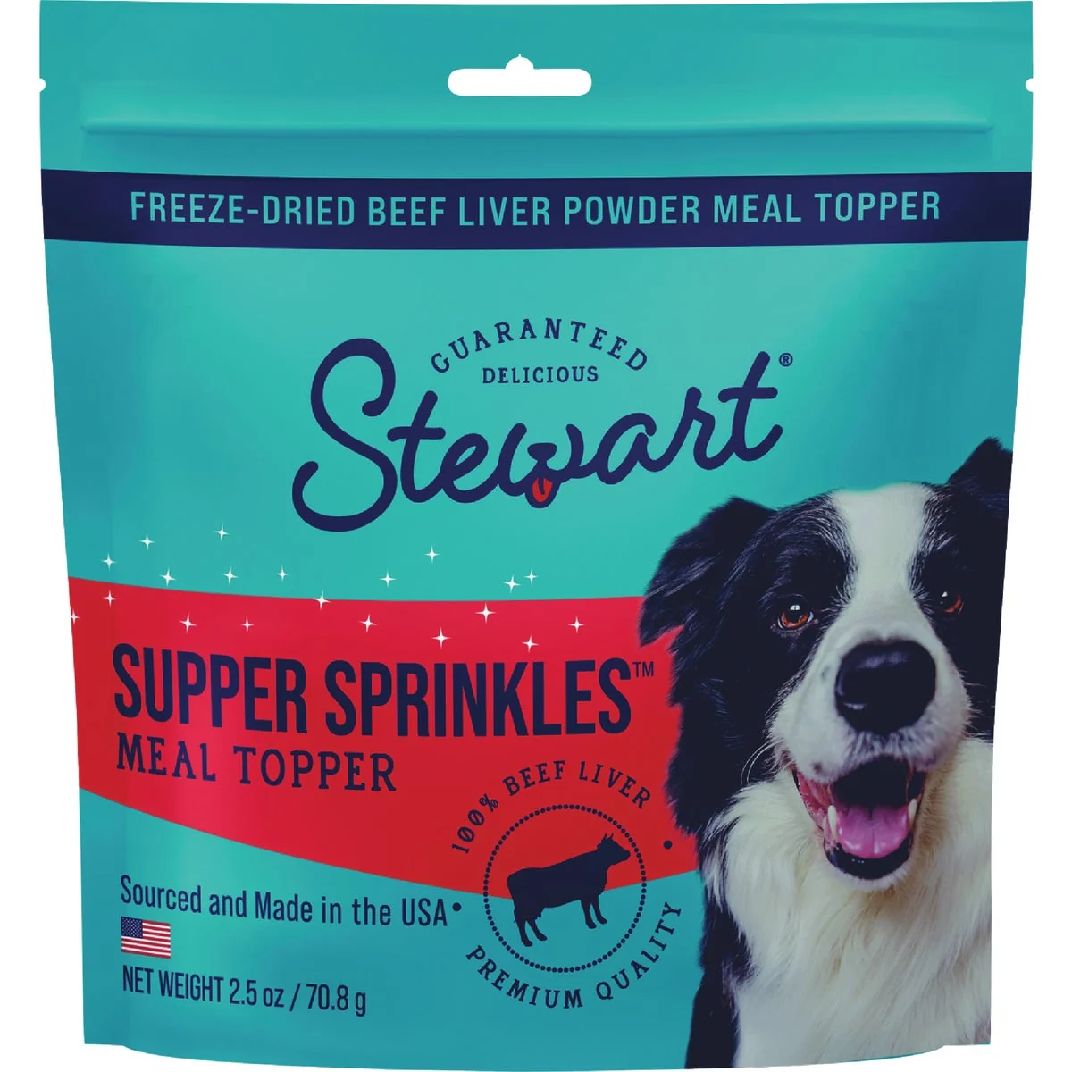 Smart Stewart Supper Sprinkles 2.5 Oz. Beef Liver Dog Treats High-End