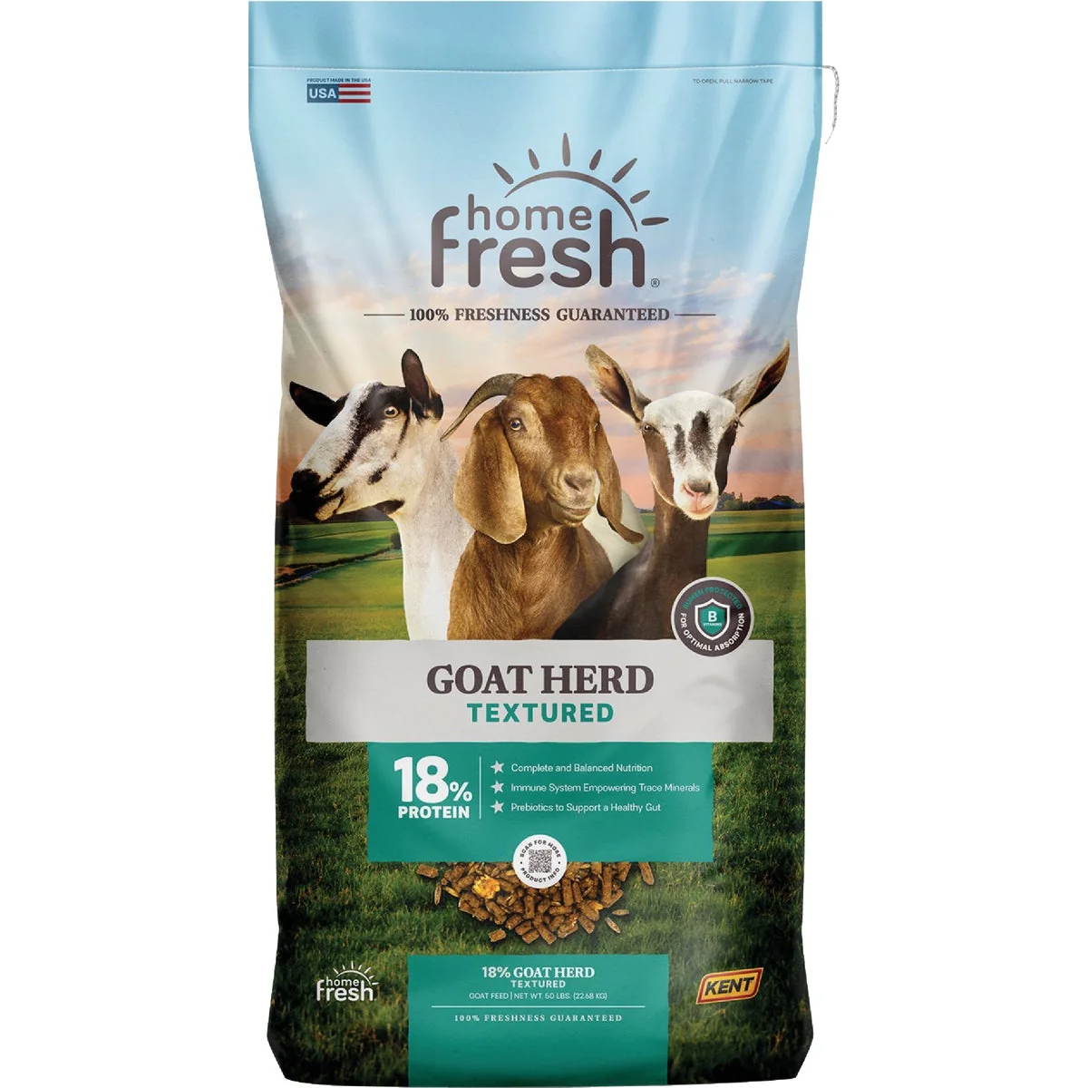Dependable Kent Home Fresh Goat Herd 18 50 Lb. Goat Feed Reliable