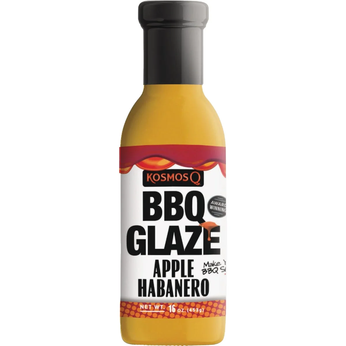 Soft Kosmos Q 16 Oz. Apple Habanero BBQ Glaze Reliable