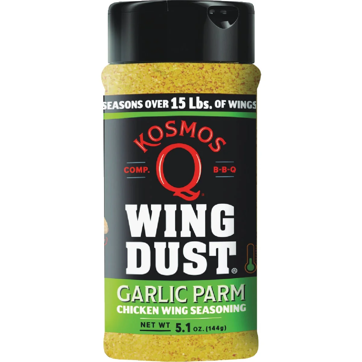 Exclusive Kosmos Q 5.1 Oz. Garlic Parmesan Wing Dust Fine