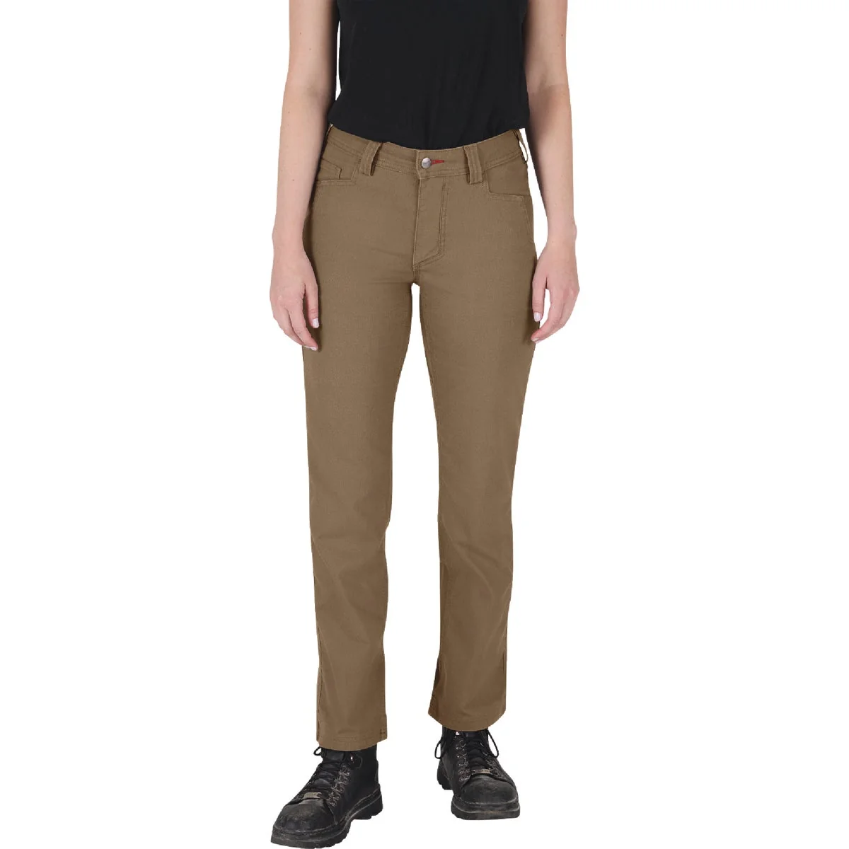 Versatile Milwaukee Women’s 4 Regular Khaki Work Pants Powerful