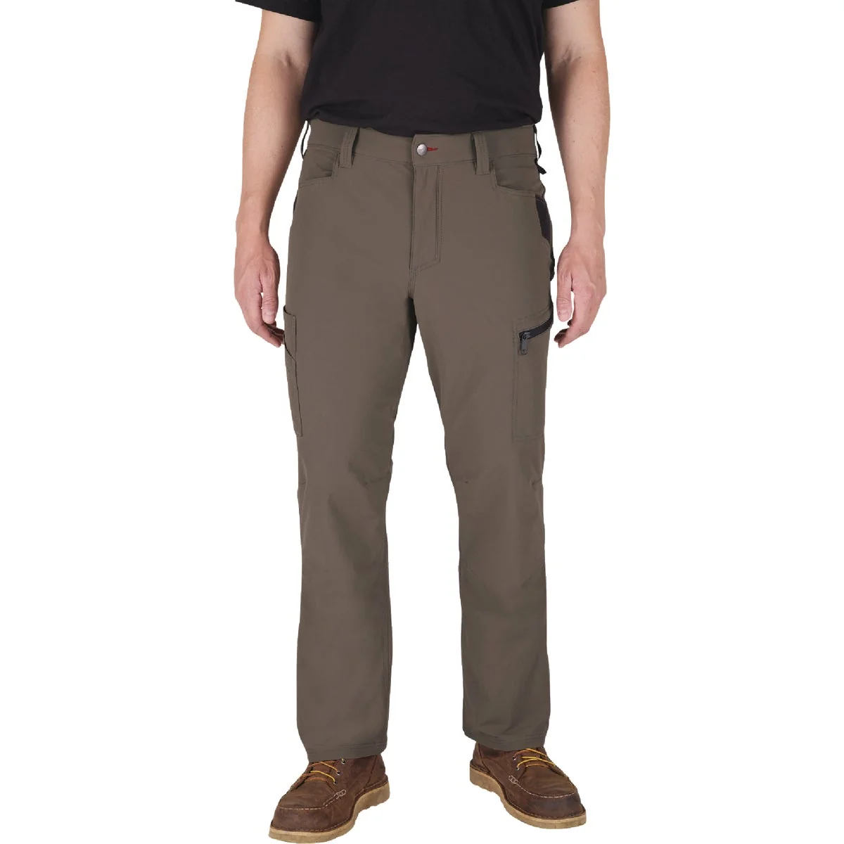Smooth Milwaukee FLEX Brown 34 x 32 Tech Pants Quality