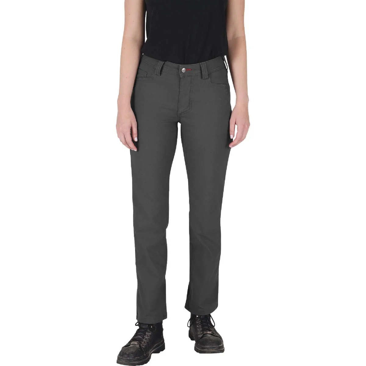 Sophisticated Milwaukee Women’s 8 Regular Gray Work Pants User-Friendly