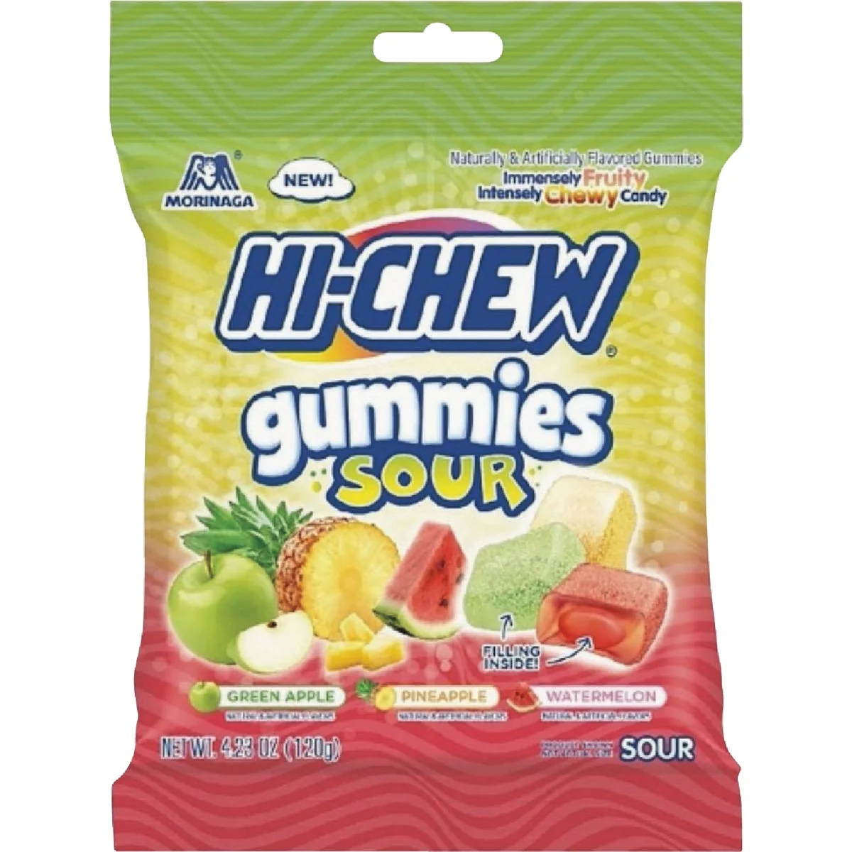 Modern Hi-Chew 4.23 Oz. Sour Gummies Candy Natural