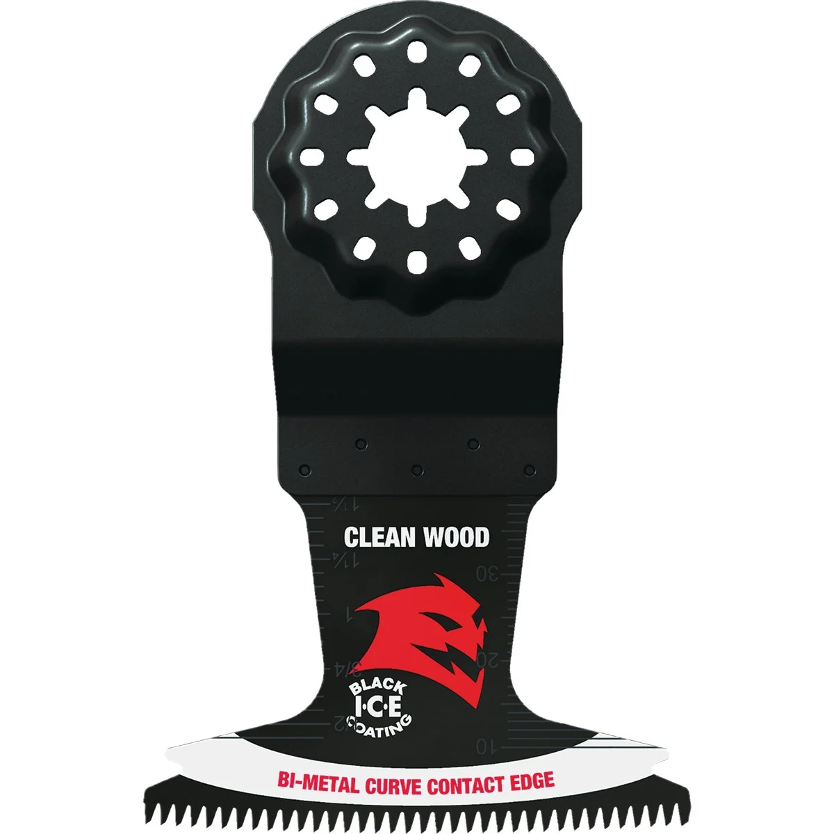 World-Class Diablo 2-1 2 in. Universal Fit Bi-Metal Oscillating Blade for Clean Wood Original Design