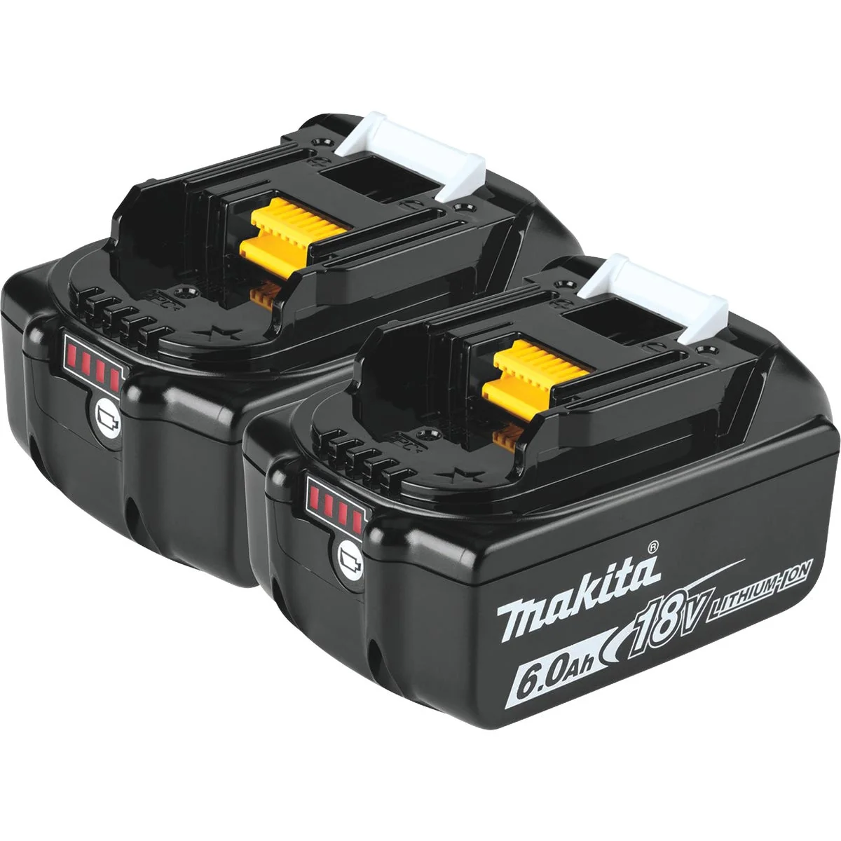 Effective Makita 18 Volt LXT Lithium-Ion 6.0 Ah Tool Battery 2-Pack Luxury