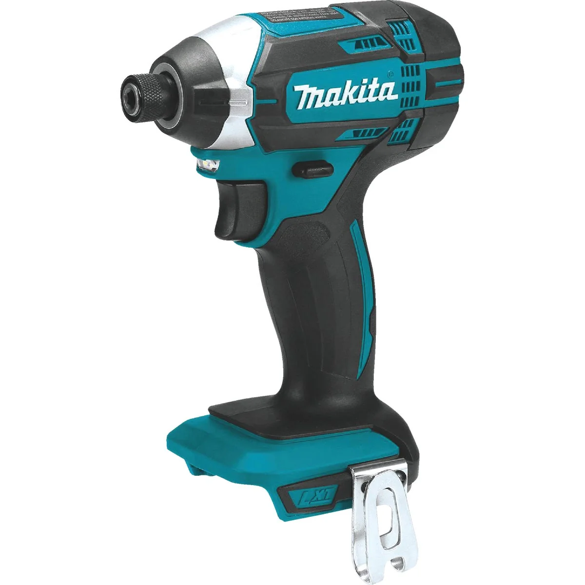 Minimalist Makita 18-Volt LXT Lithium-Ion 1 4 In. Hex Cordless Impact Driver Tool Only Clean