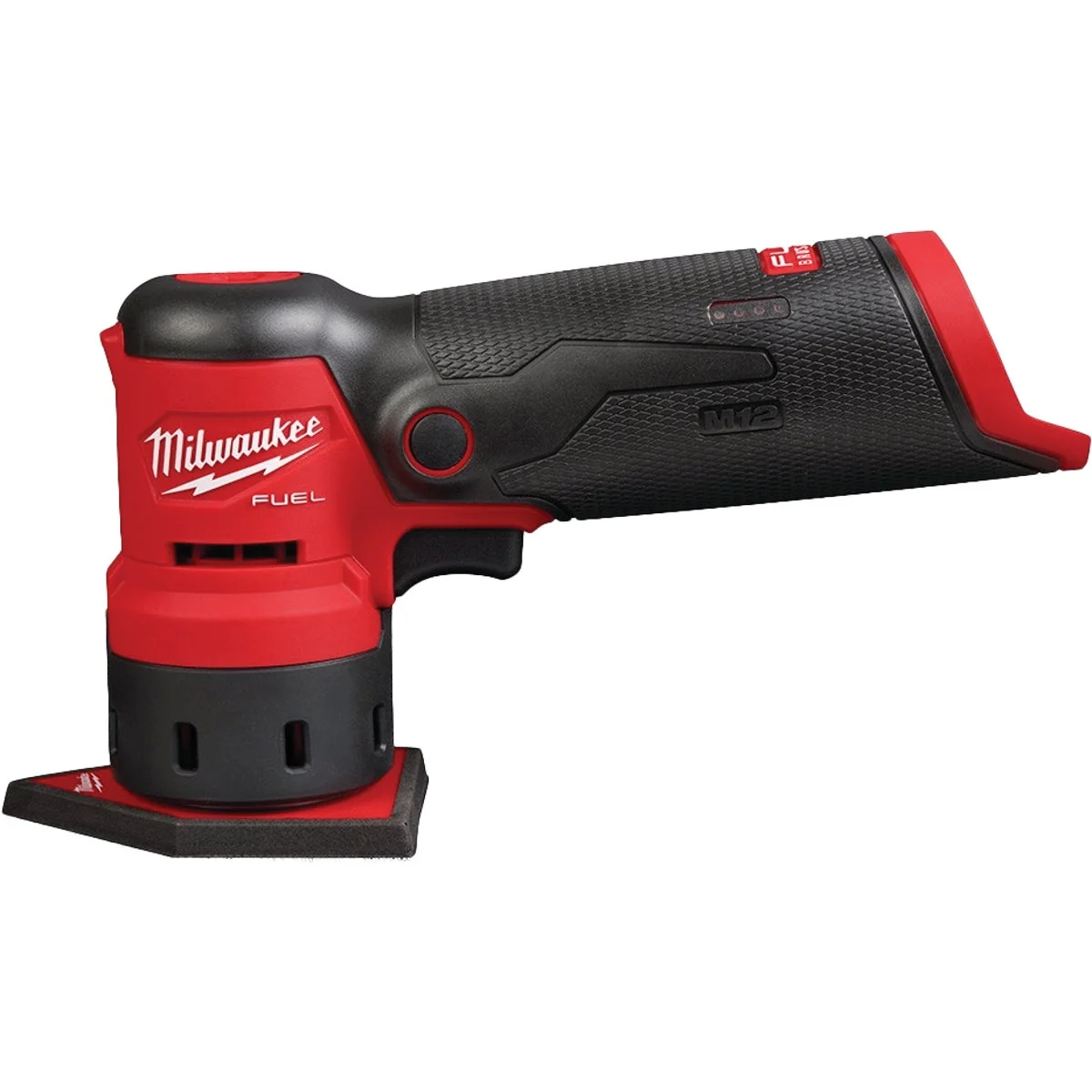 Easy-to-Use Milwaukee M12 FUEL Brushless Cordless Orbital Detail Sander Tool Only Refined