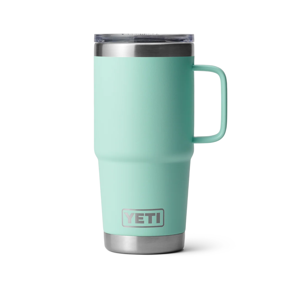 Solid Yeti Rambler 20oz Travel Mug Seafoam Green