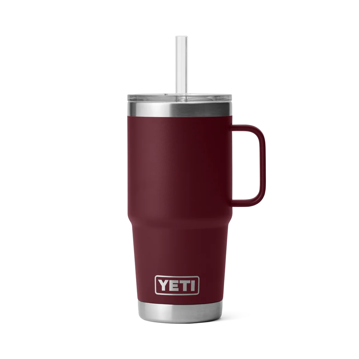 Top-Quality Yeti Rambler 25oz Straw Mug Wild Vine Red Premium