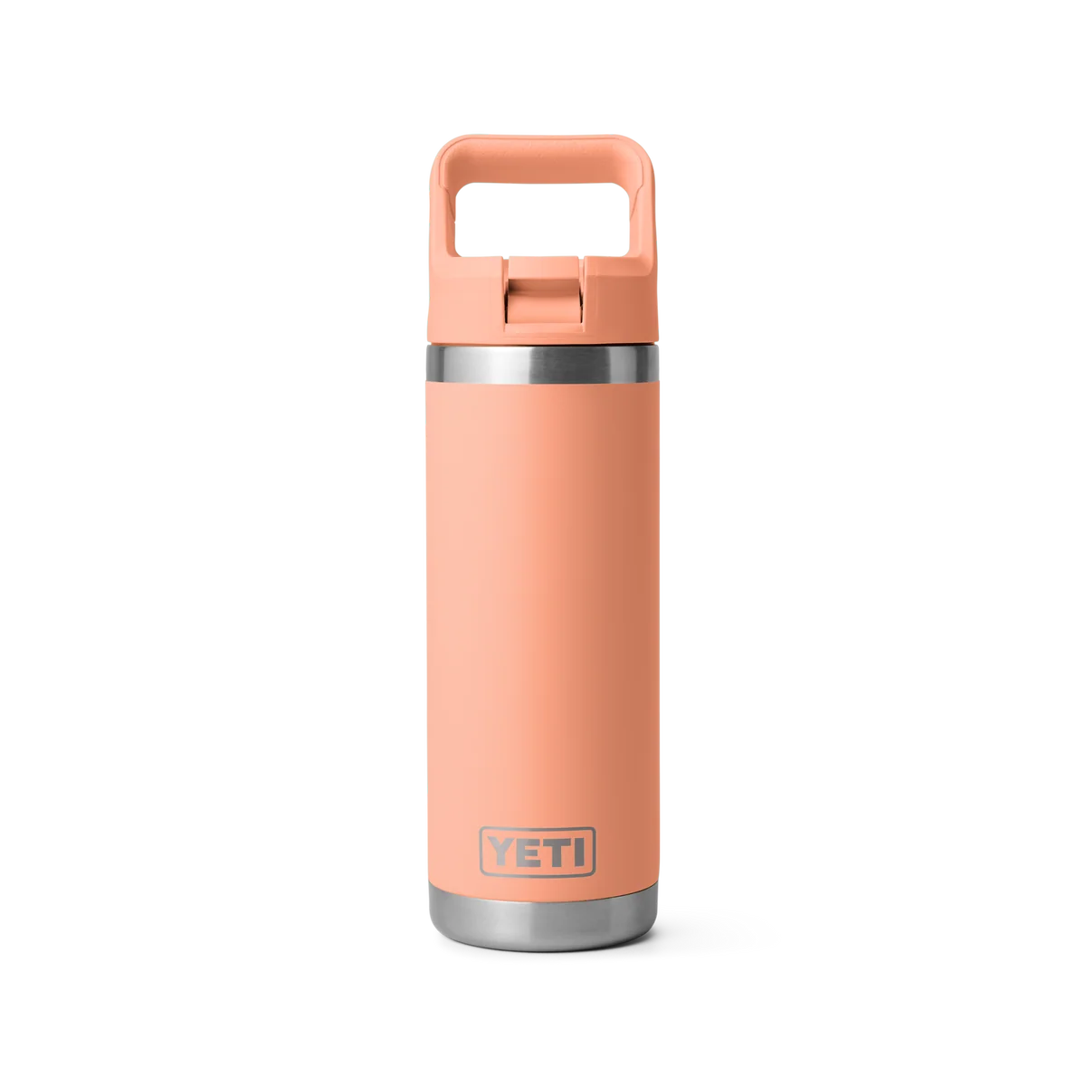 Enhanced Yeti Rambler 18oz Bottle Lowcountry Peach Genuine
