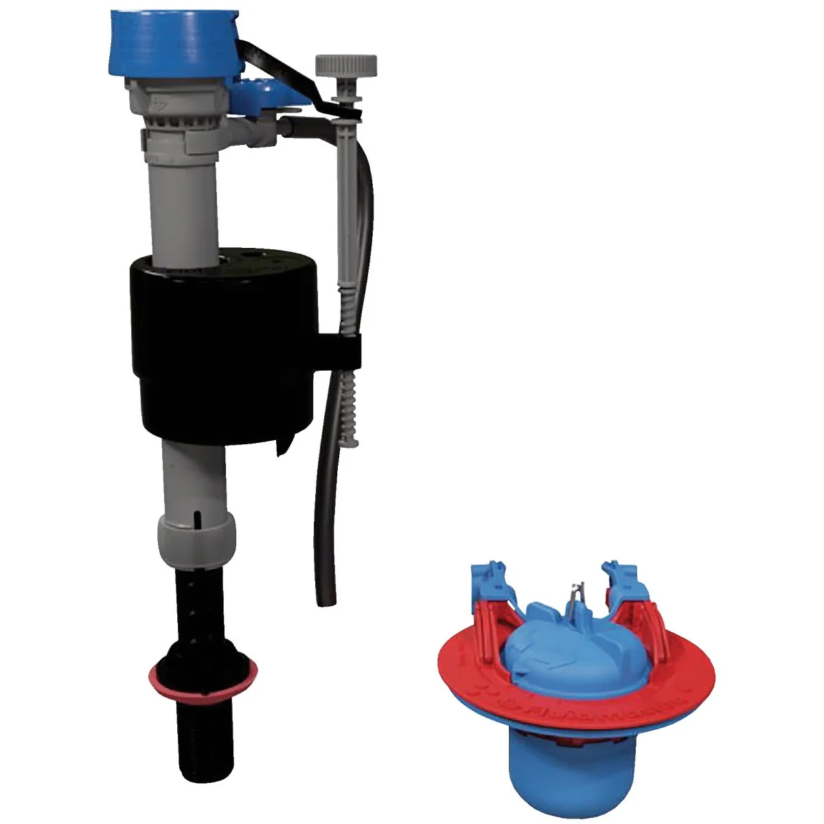 Quality Fluidmaster Universal 2 In. and 3 In. Super Toilet Flapper and Performax Fill Valve Kit Official
