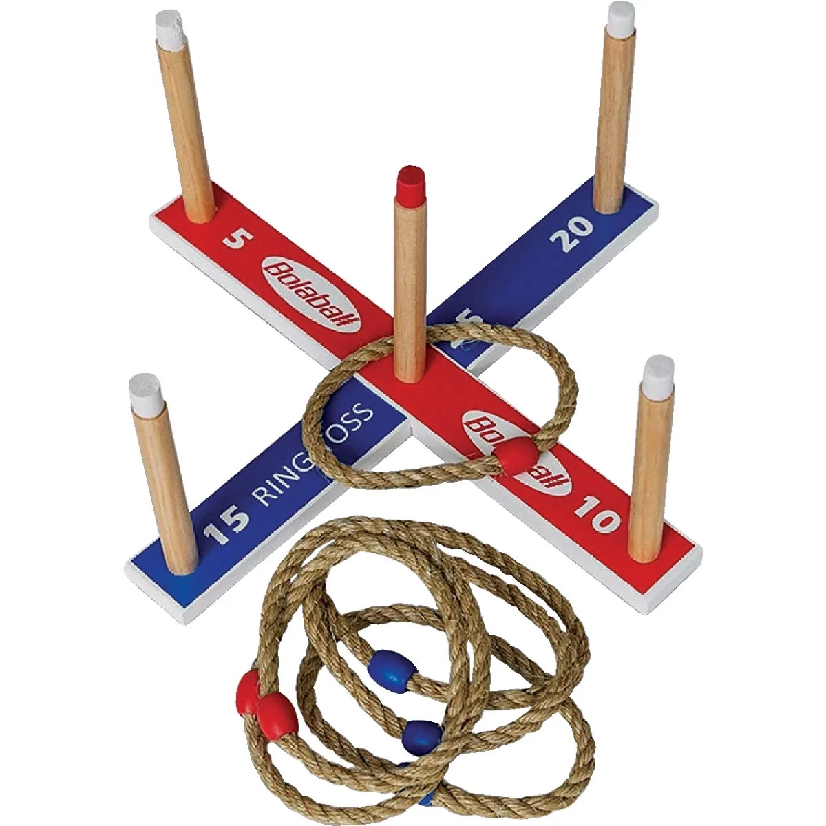 Efficient Ergode Bolaball Wooden Ring Toss Game Sustainable