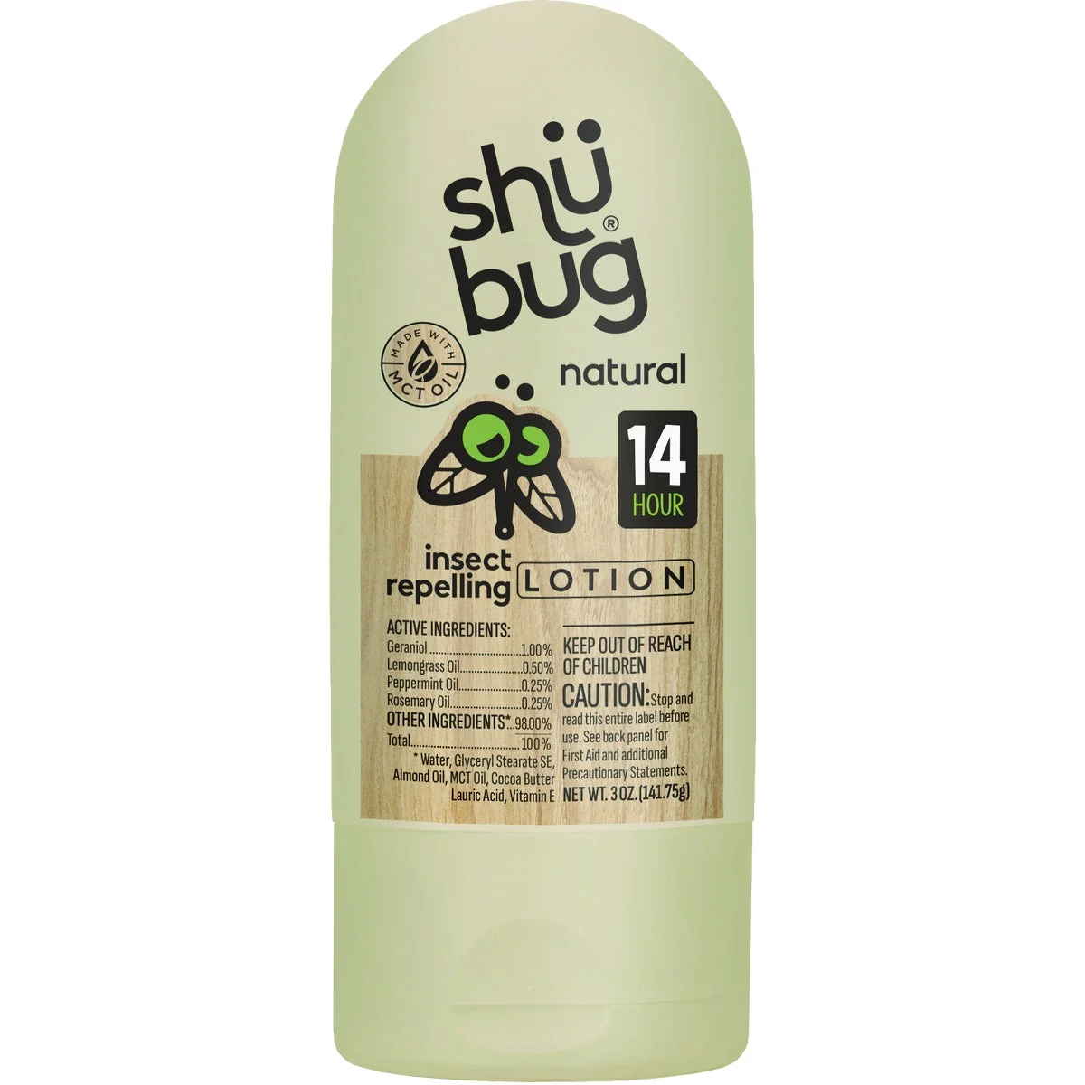 Original Shubug Natural 3 Oz. Lotion Insect Repellent Modern
