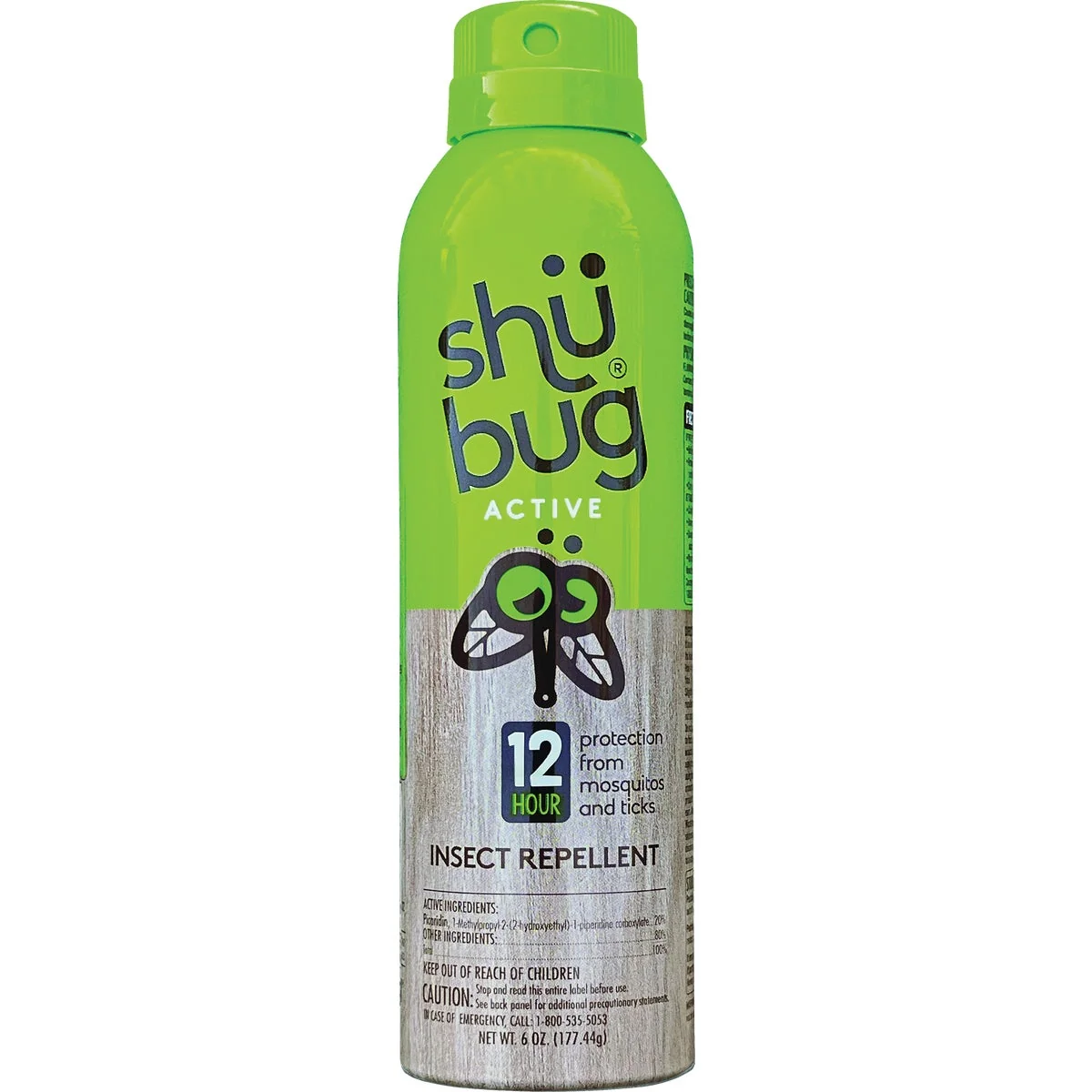 Verified Shubug Active 6 Oz. 360 Spray Insect Repellent Original
