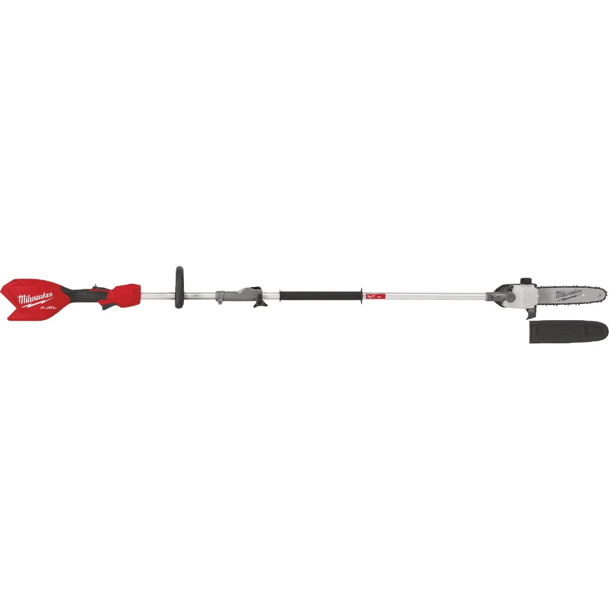 Clean Milwaukee M18 FUEL 10 In. Pole Saw With Quik-Lok Tool Only Powerful