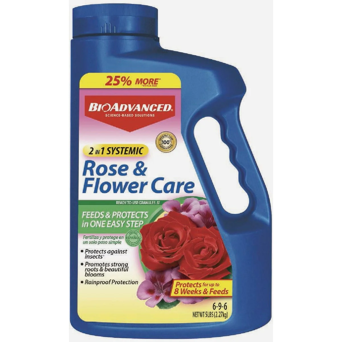 Original BioAdvanced 2-In-1 Rose Flower Care Granules 5 Lb. Optimized