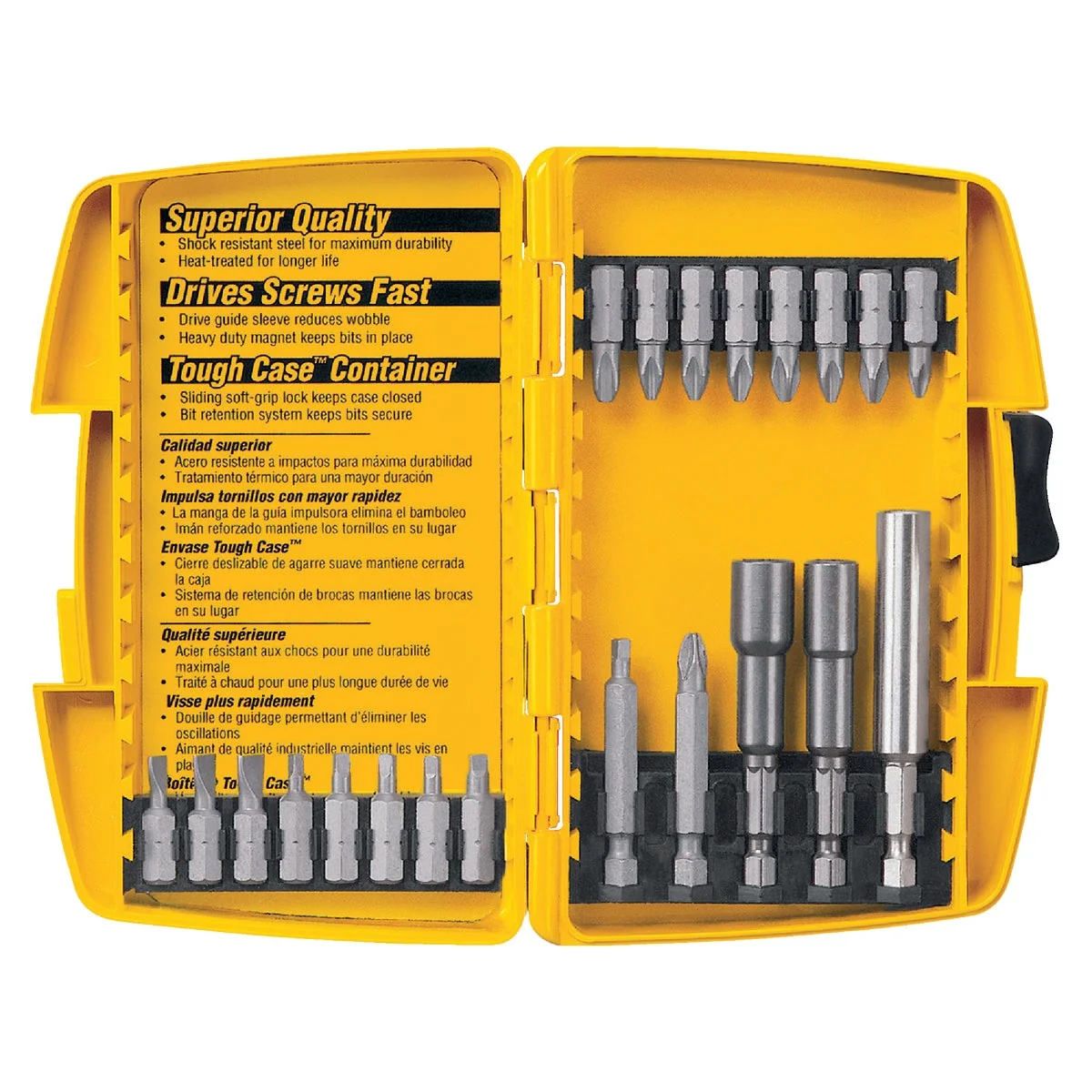 Elite DEWALT 21-Piece Screwdriver Bit Set Fine Crafted