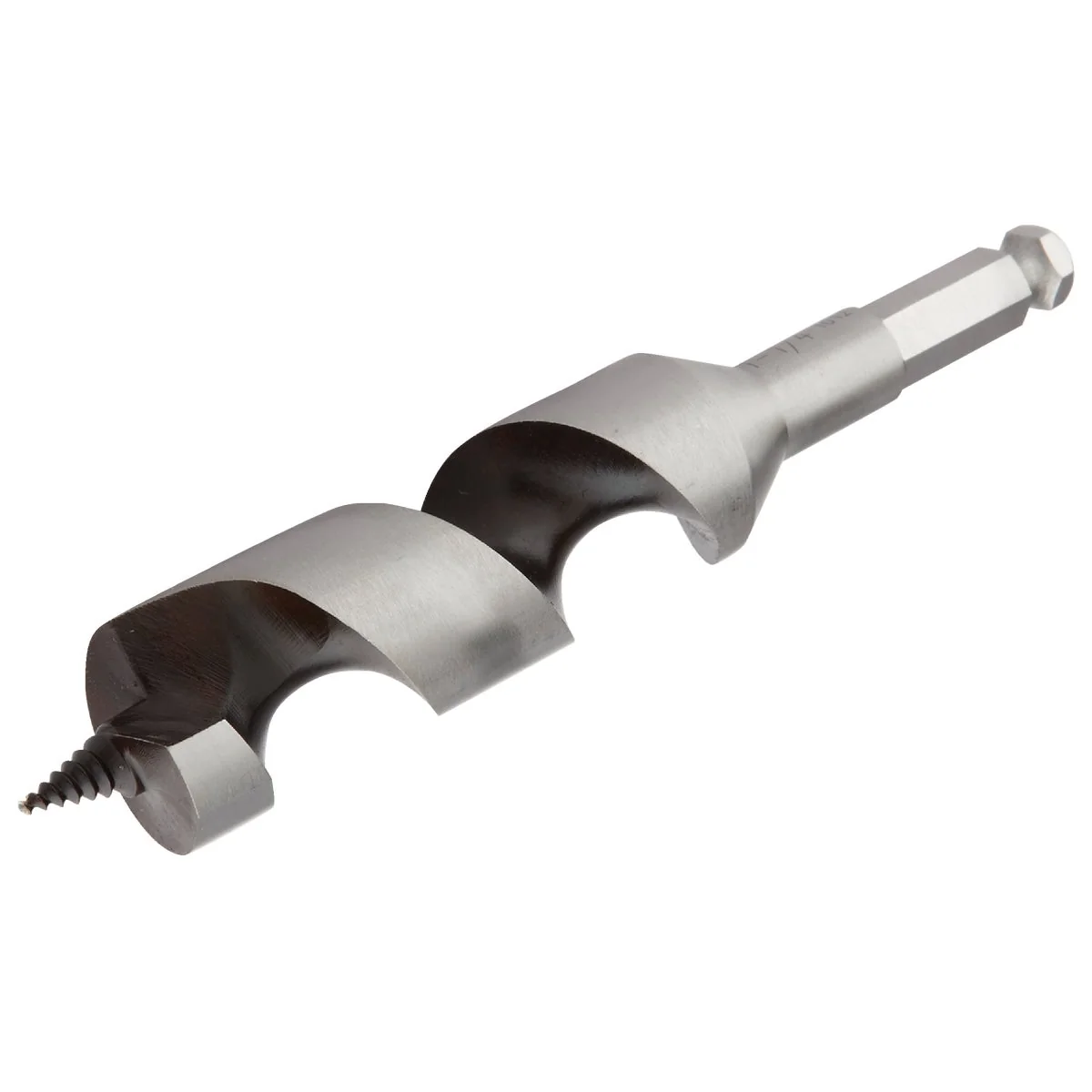 Natural DeWalt Power Ship 1-1 4 In. x 6 In. Quick Change Auger Bit Flexible