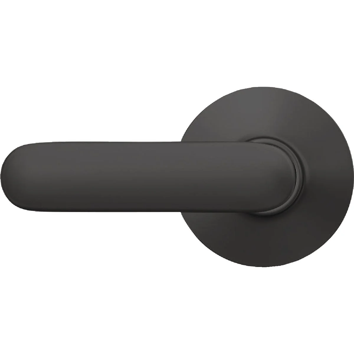 Elite Schlage Davlin Lever Hall Closet Lock in Matte Black Authentic