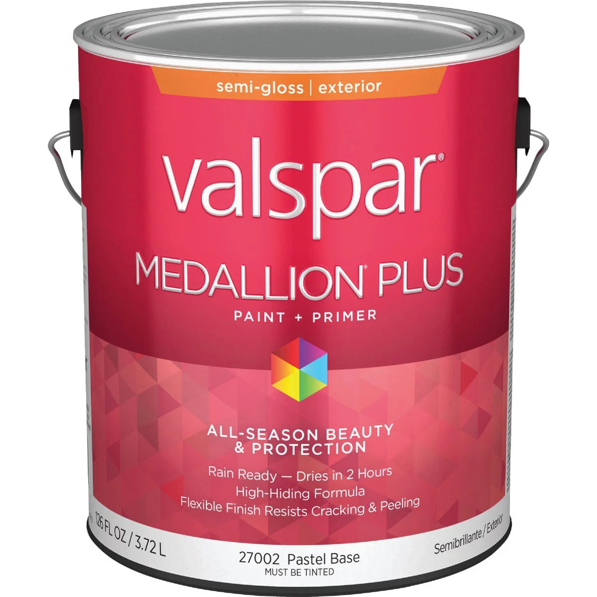 Superior Valspar Medallion Plus Premium Paint Primer Semi-Gloss Exterior Paint Pastel Base 1 Gal. Effective