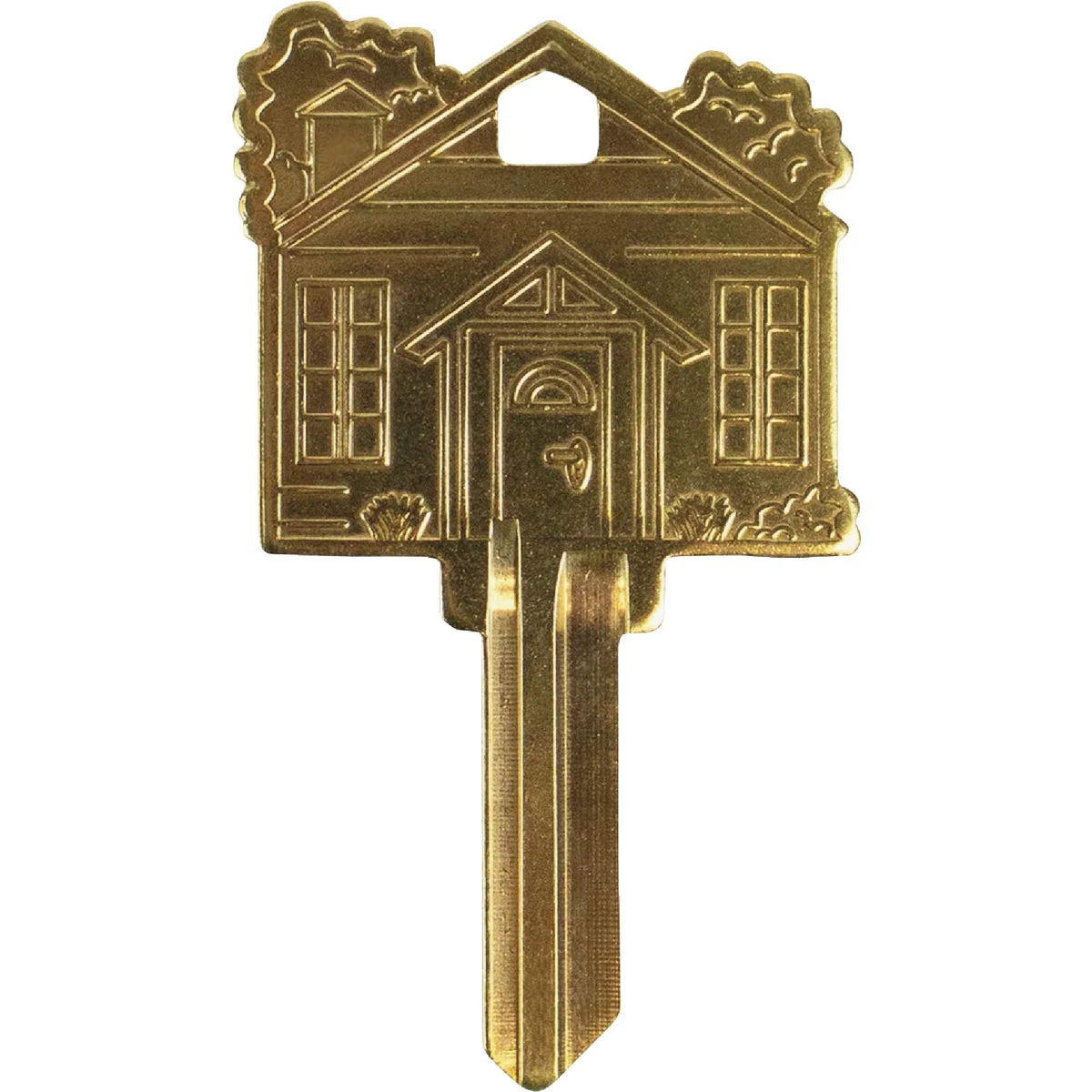 Trendy Lucky Line Brass Home Key Shapes Decorative House Key – SC1 ADA Friendly Organic