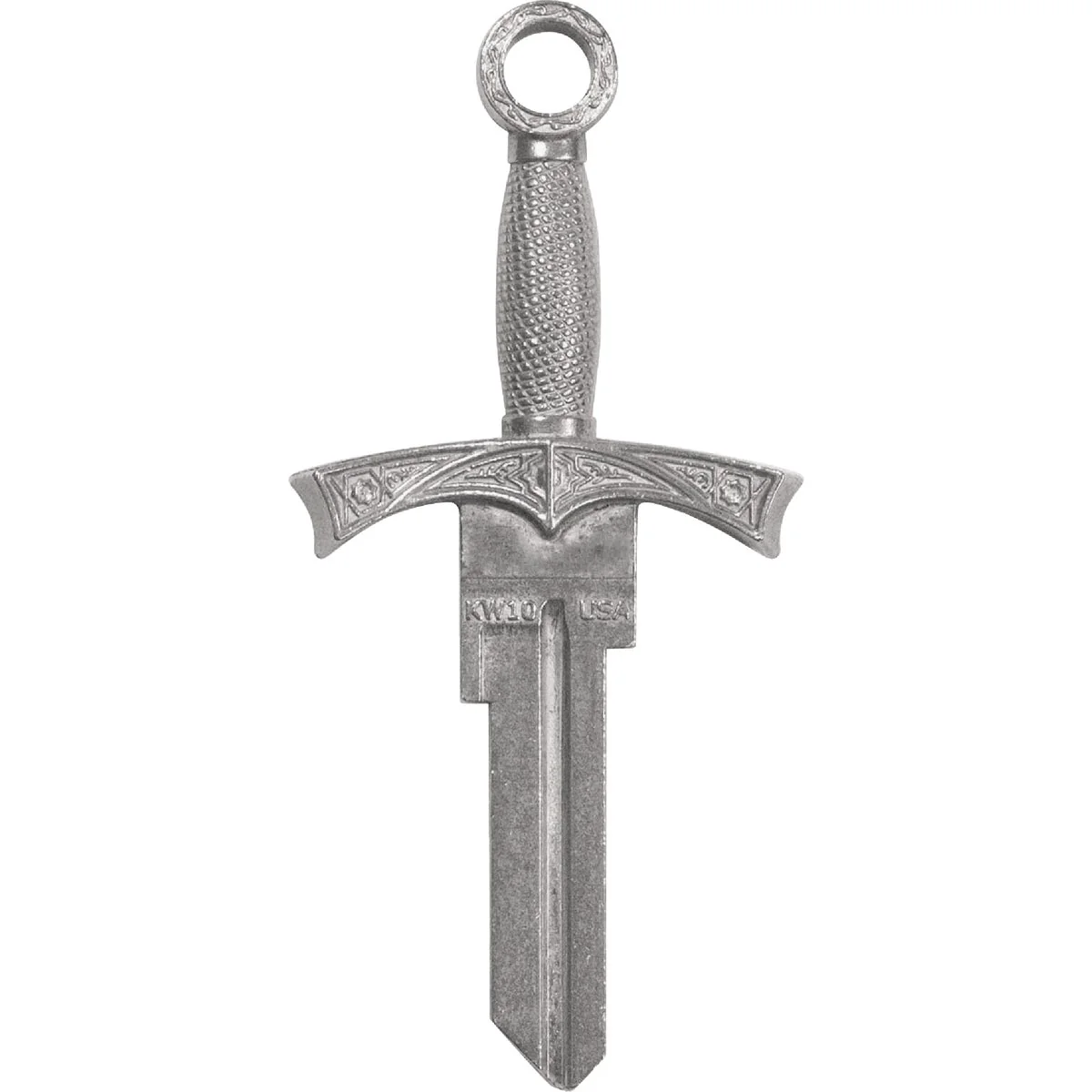 Fashionable Lucky Line Forged Sword Key Shapes Decorative House Key – KW1 Recyclable