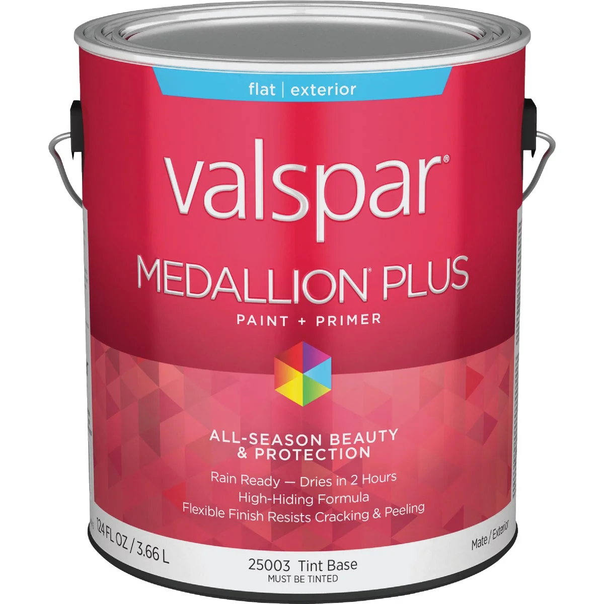 Contemporary Valspar Medallion Plus Premium Paint Primer Flat Exterior Paint Tint Base 1 Gal. Fashionable