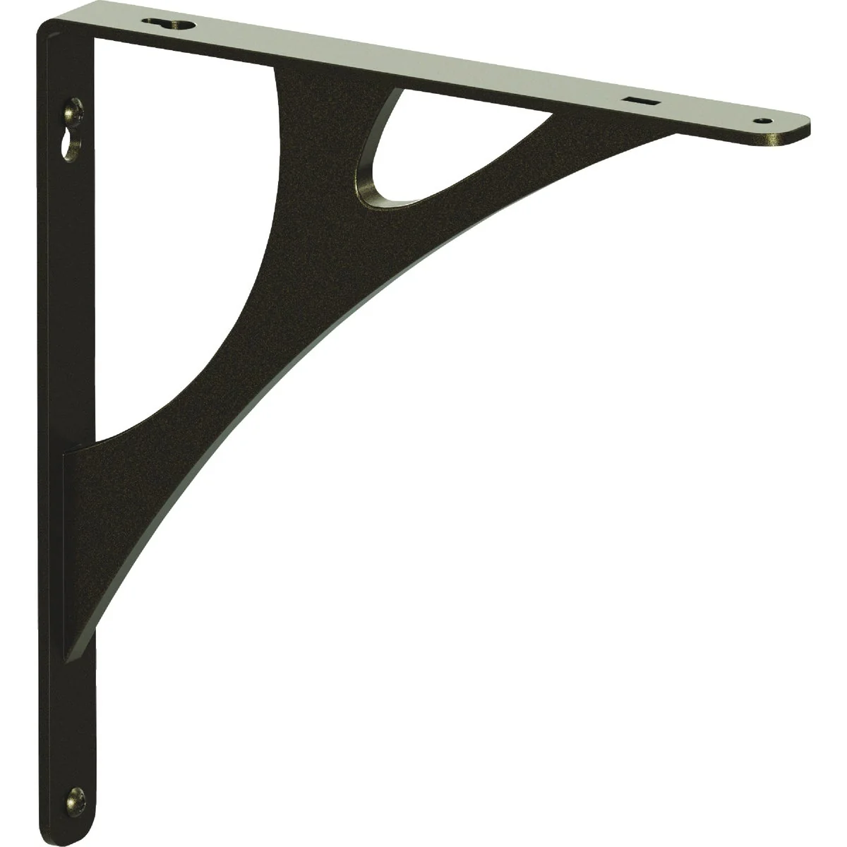 Excellent Knape Vogt Manhattan 12 In. Bronze Decorative Bracket Solid