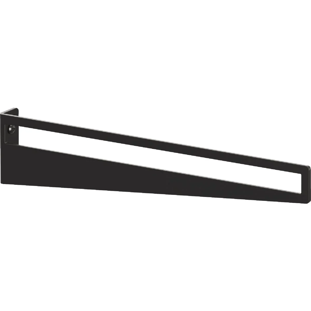 Durable Knape Vogt Pittsburgh 12 In. Black Decorative Bracket Optimized