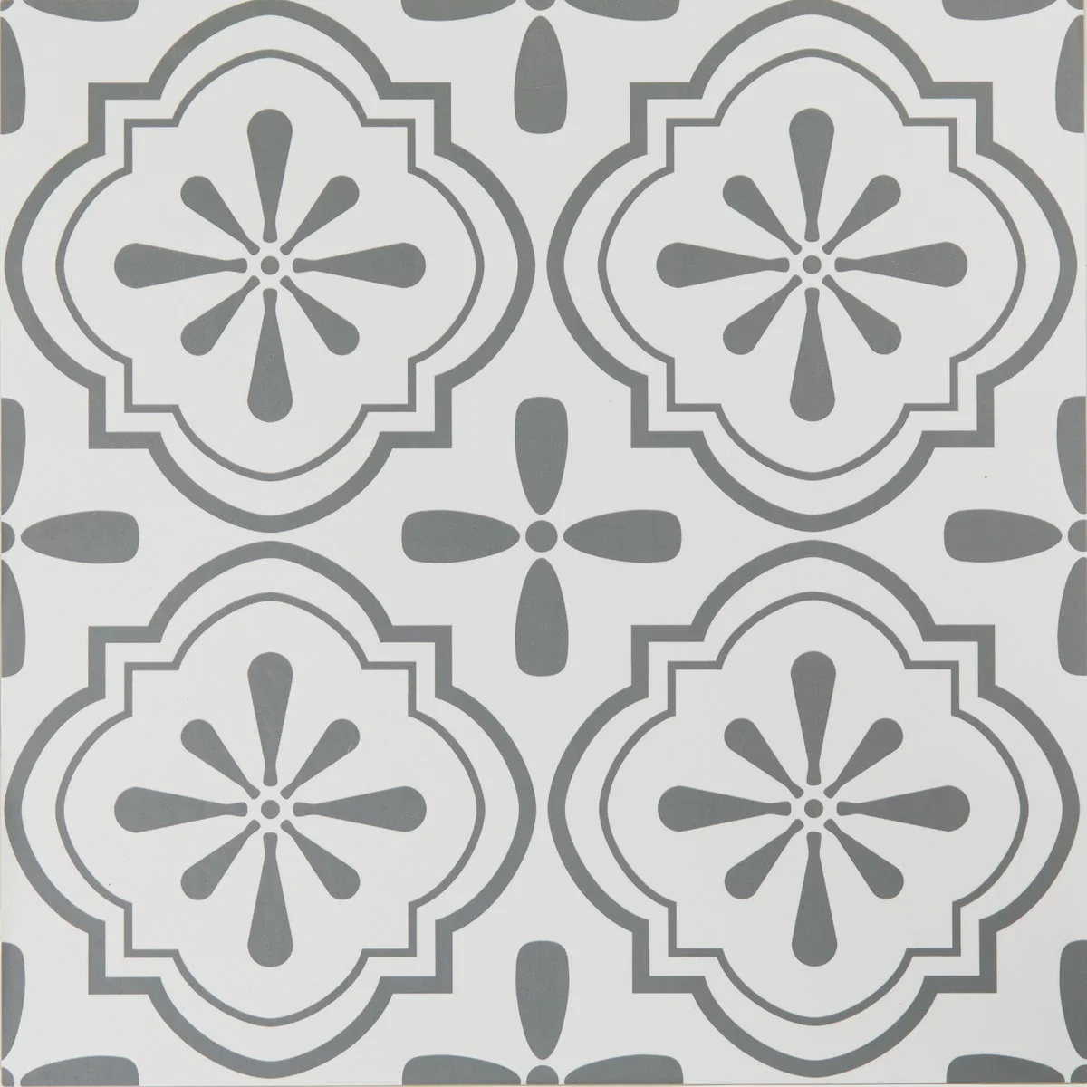 Eco-Friendly Home Impressions Elu Grey 12 In. x 12 In. Vinyl Floor Tile 45 Sq. Ft. Box Specialty