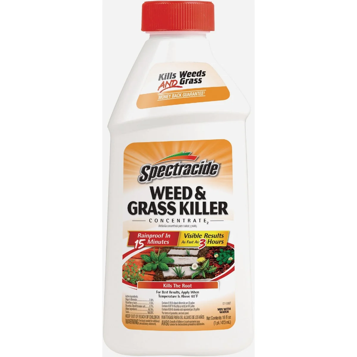 Refined Spectracide Weed Grass Killer2 16 Oz. Concentrate Professional
