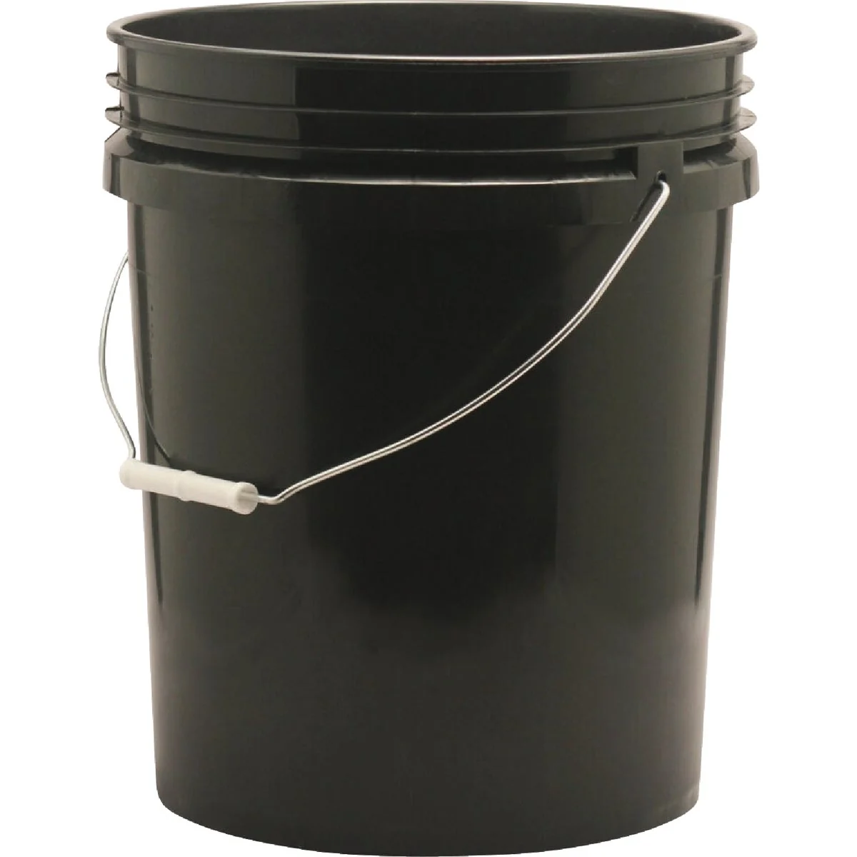 Fast Leaktite 5 Gal. Black Plastic Bucket Soft