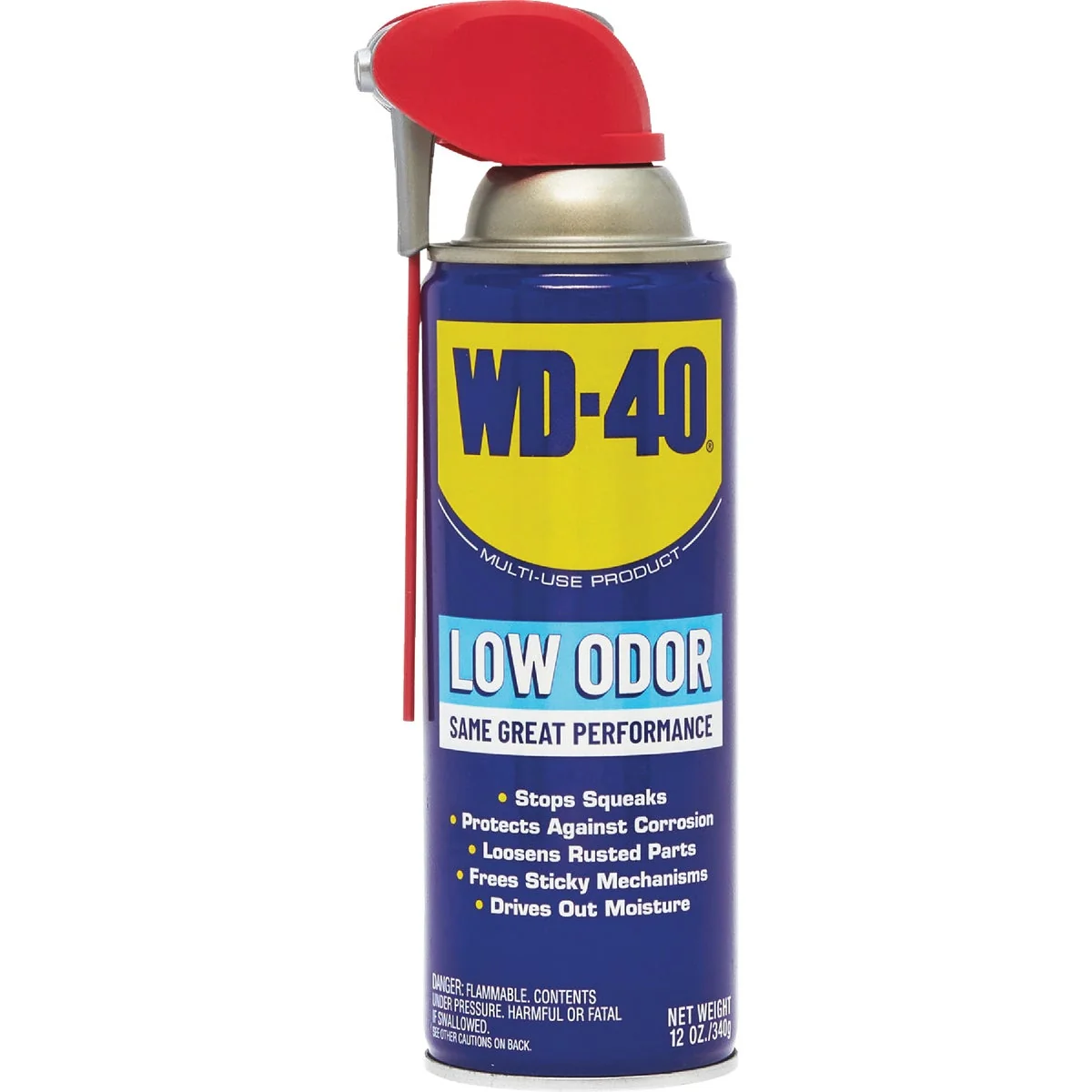 Quality WD-40 12 Oz. Low Odor Lubricant with Smart Straw High-End