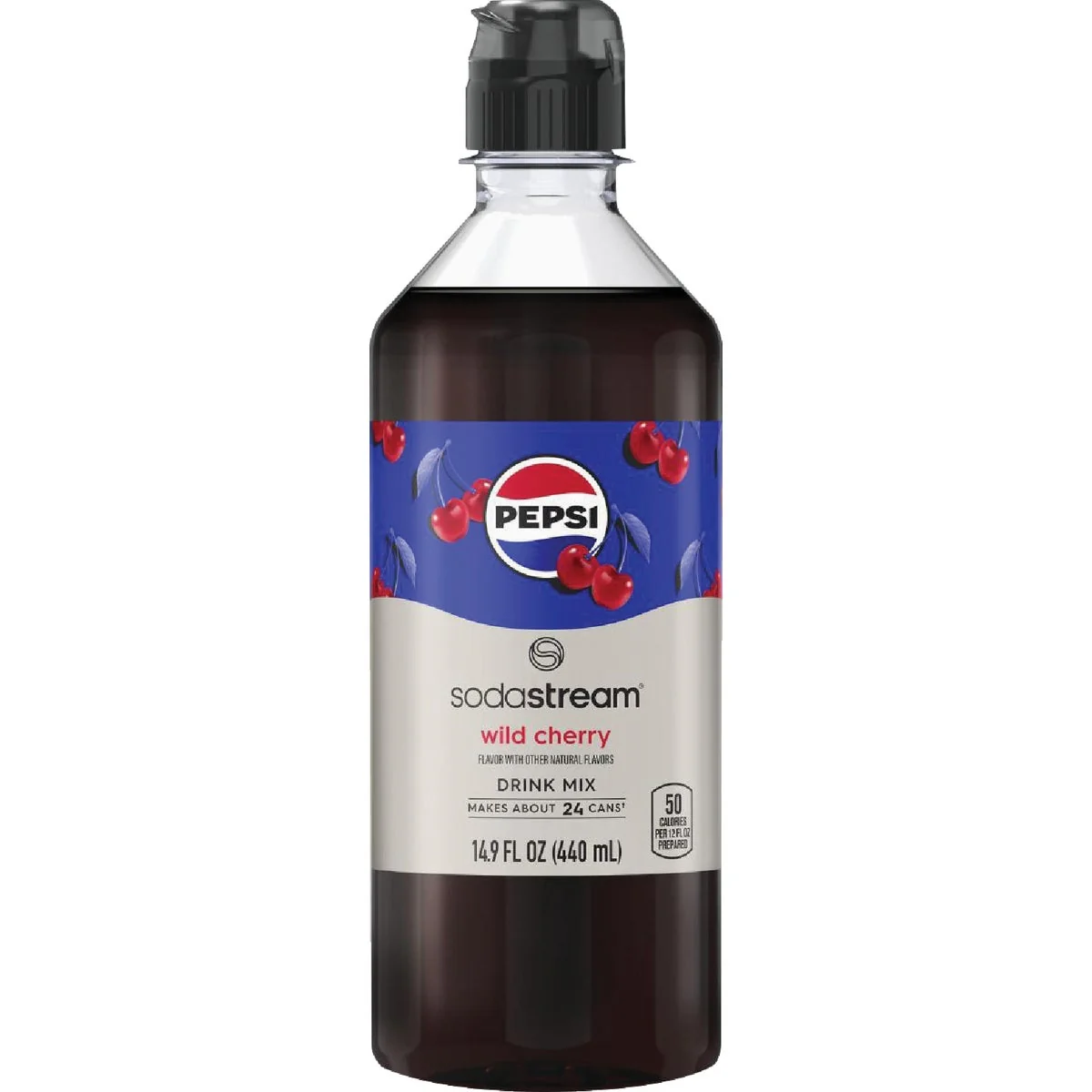 Stylish SodaStream 14.9 Oz. Pepsi Wild Cherry Drink Mix Casual