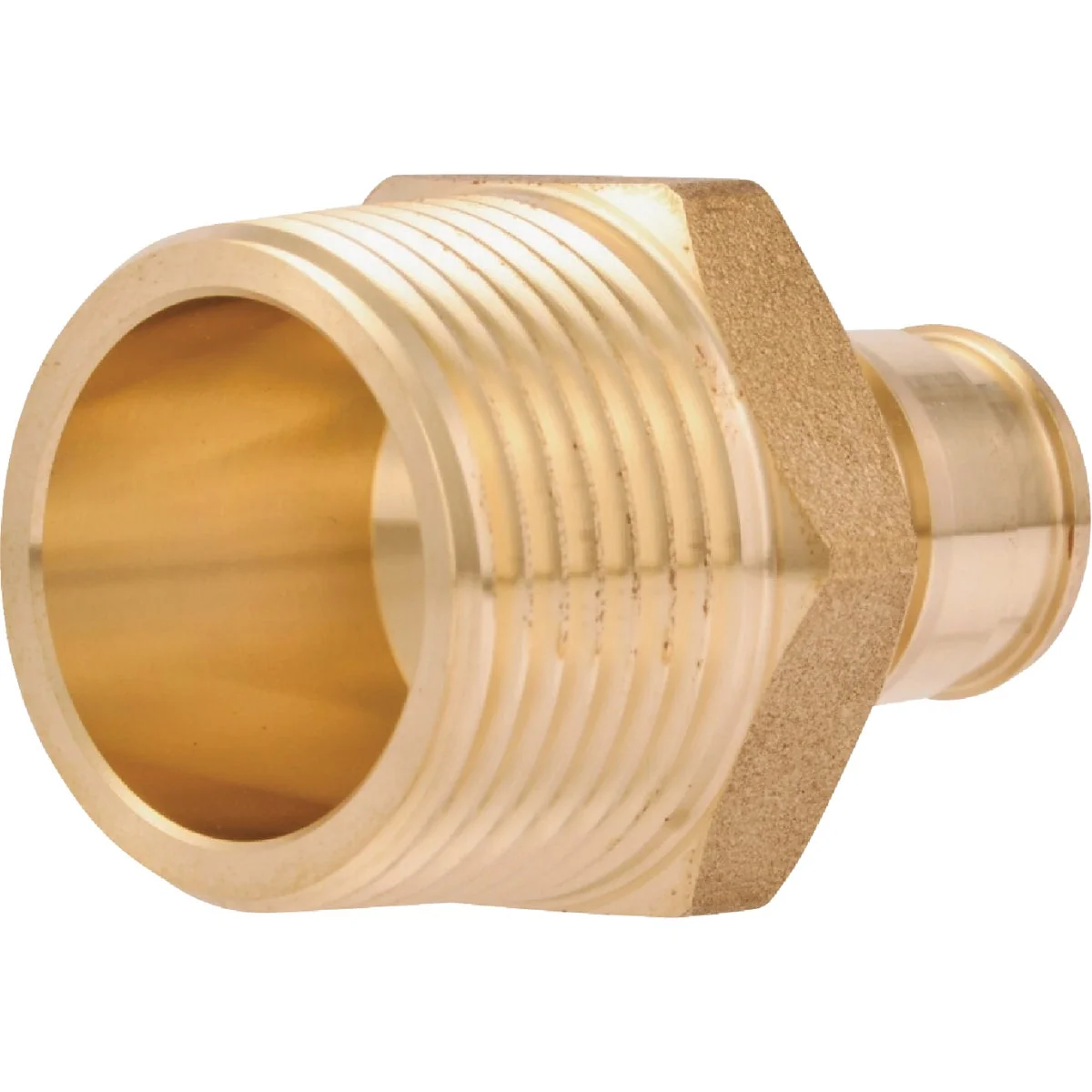 Specialty SharkBite PEX-A Brass 1 2 In. x 3 4 In. MNPT Adapter Fine Crafted