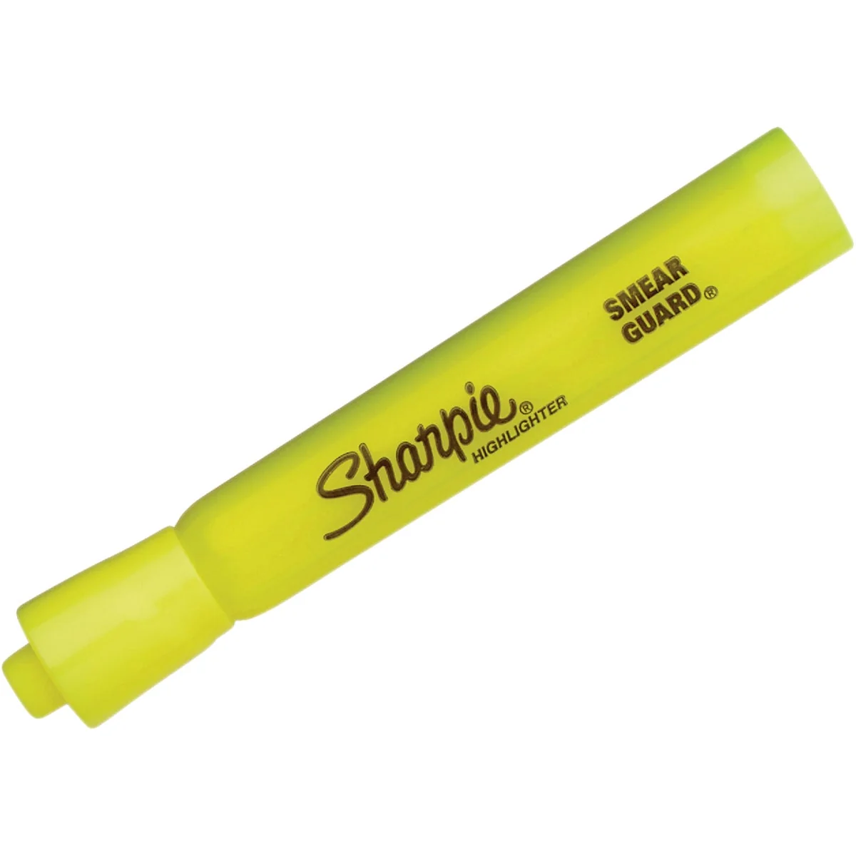 Healthy Sharpie Accent Yellow Tank-Style Highlighter 4-Pack High-Grade