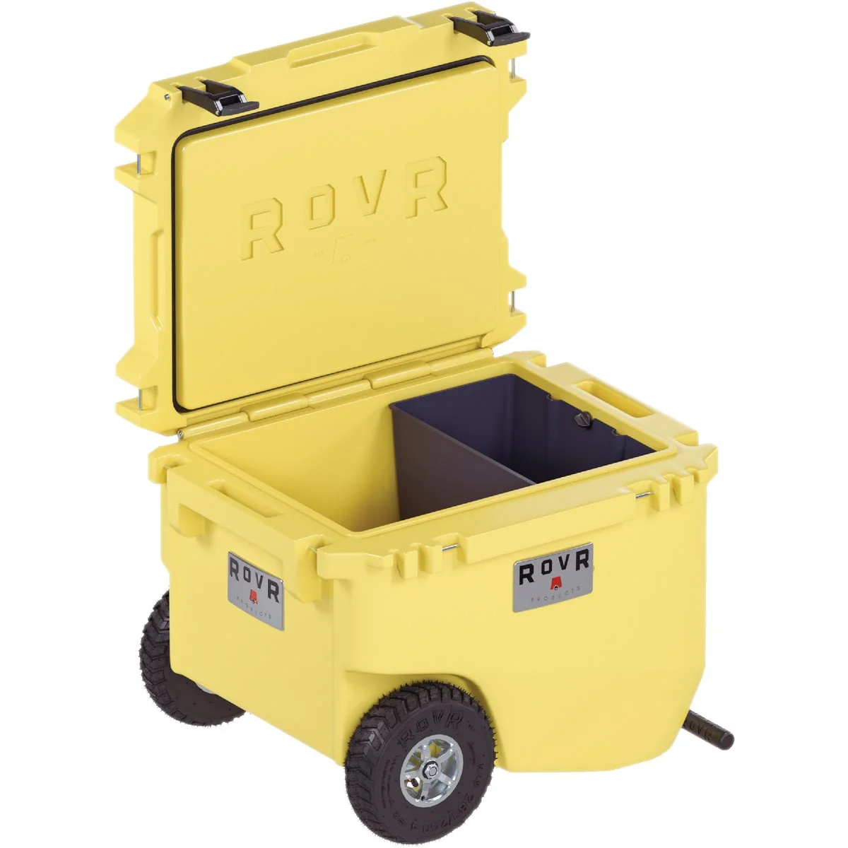 Flexible RovR Products RollR 60 Qt. Wheeled Hard Cooler Sunny Side Optimized