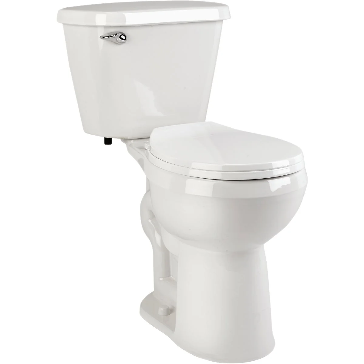 First-Class Briggs AltimaMAX White Round 1.28 GPF Toilet Express Detailed